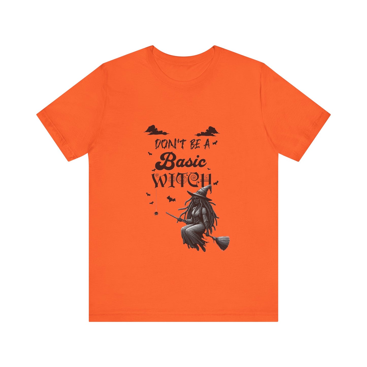 Not Your Basic Flying Witch Short Sleeve Shirt
