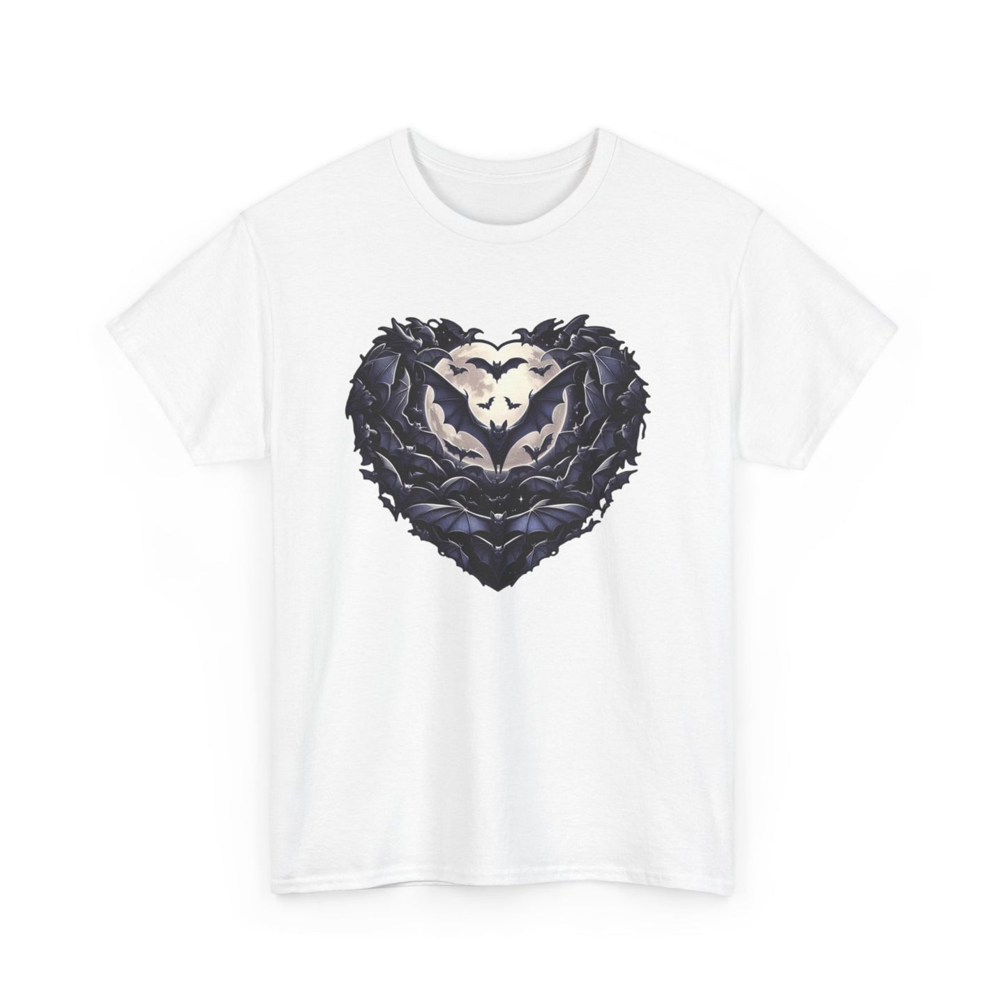Bats Need Love Too w/ Full Moon Short Sleeve Shirt