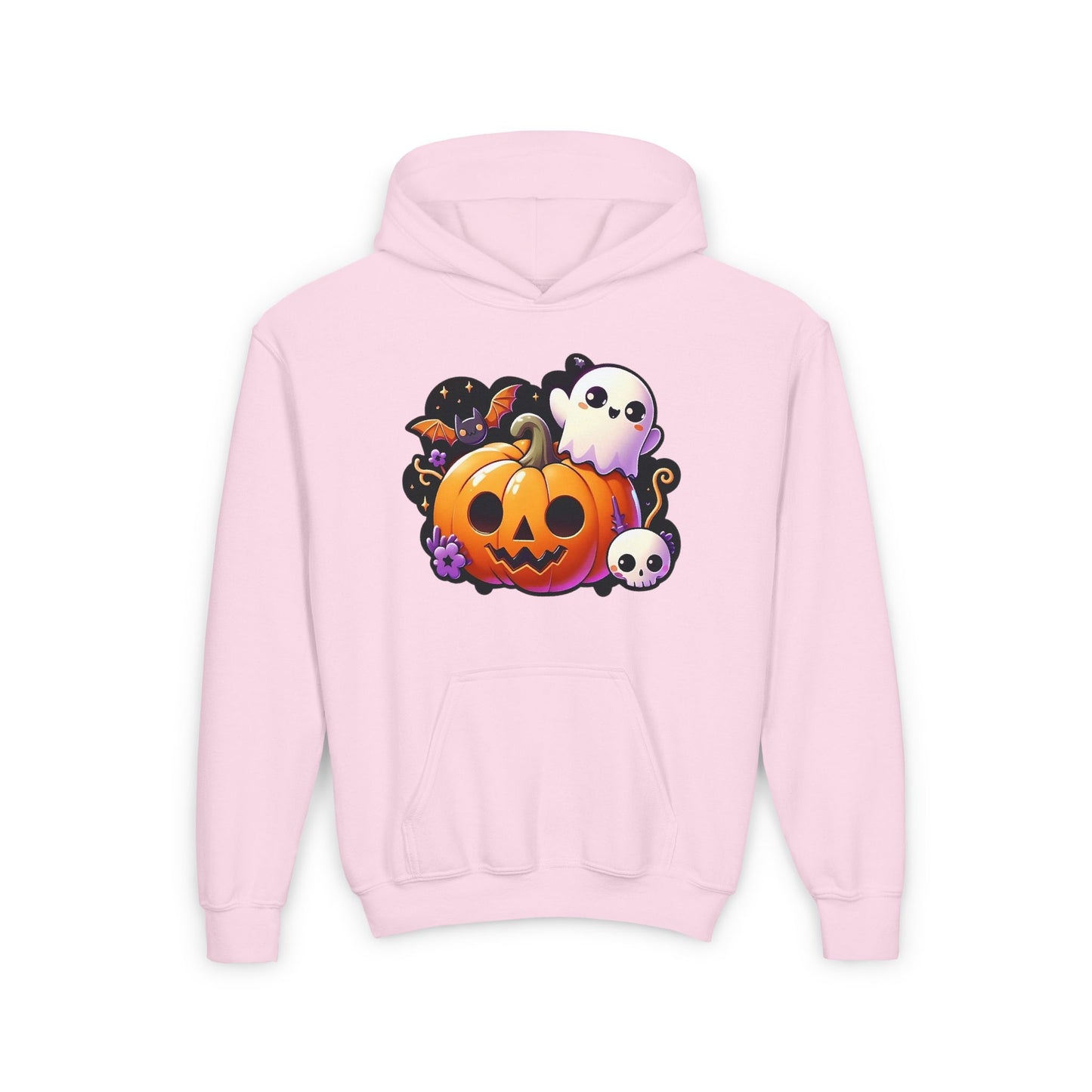 Cute Creatures of the Night Kids Hooded Sweatshirt