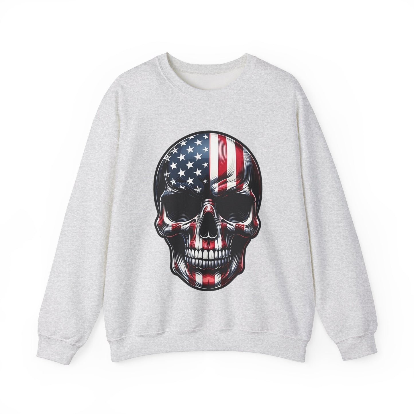 Skull, Stars and Stripes Sweatshirt