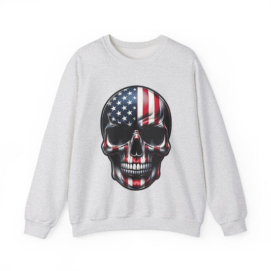 Skull, Stars and Stripes Sweatshirt