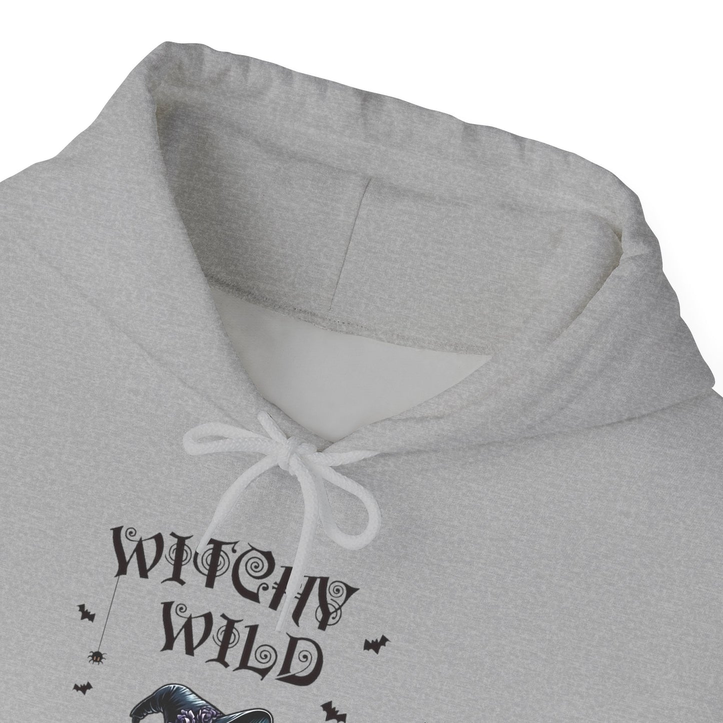 Witchy Wild & Free Skeleton w/ Diamond Jewel Hooded Sweatshirt