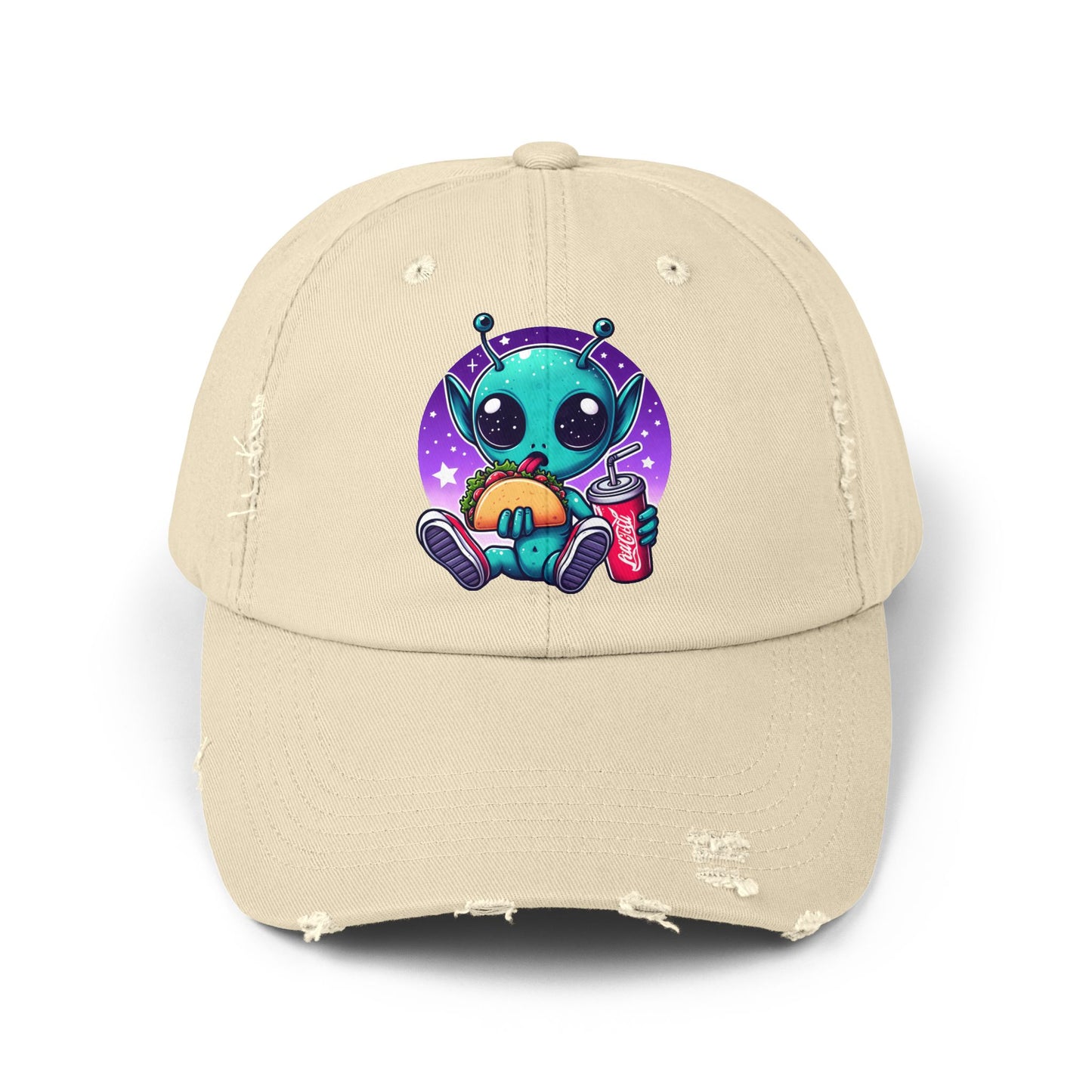 Extraterrestrial Taco Tuesday Distressed Hat