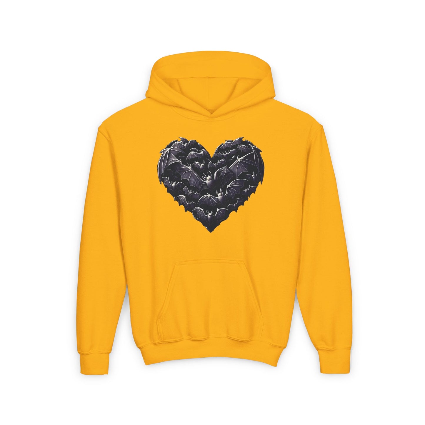 Bats Need Love Too Kids Hooded Sweatshirt