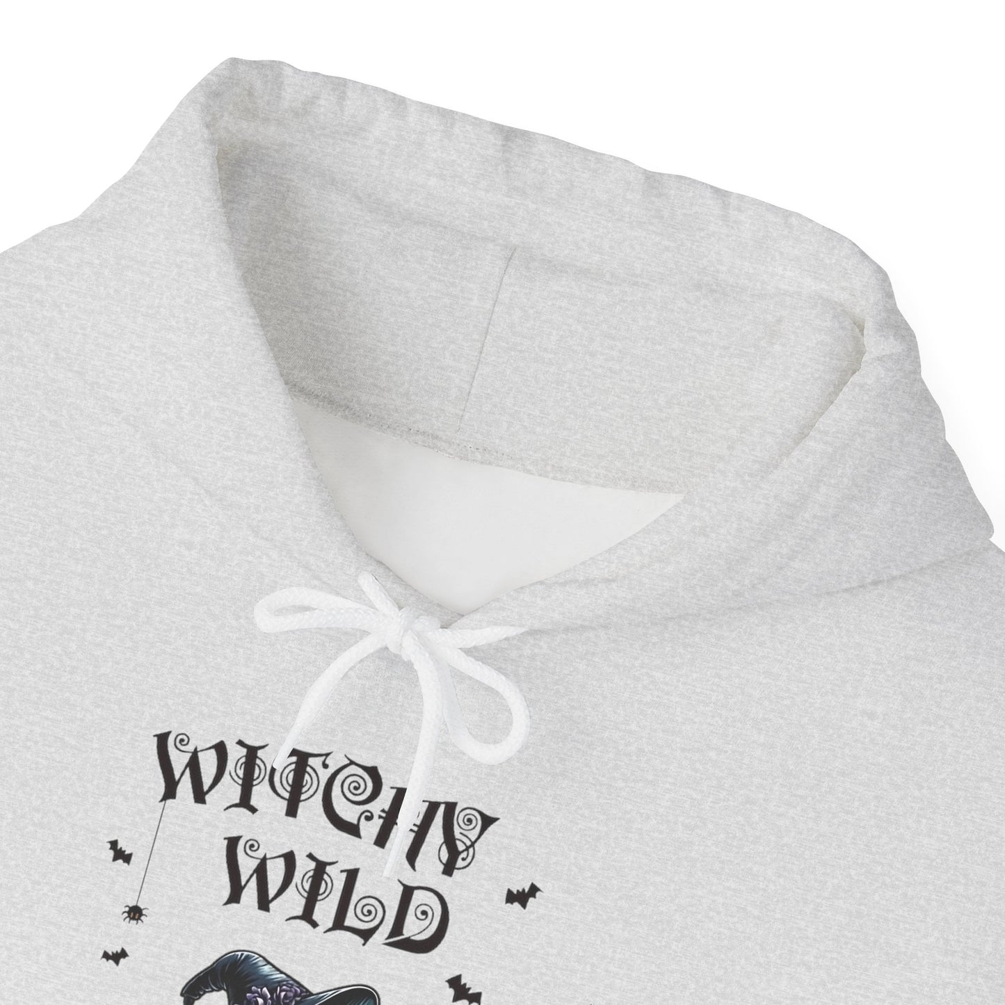 Witchy Wild & Free Skeleton w/ Diamond Jewel Hooded Sweatshirt