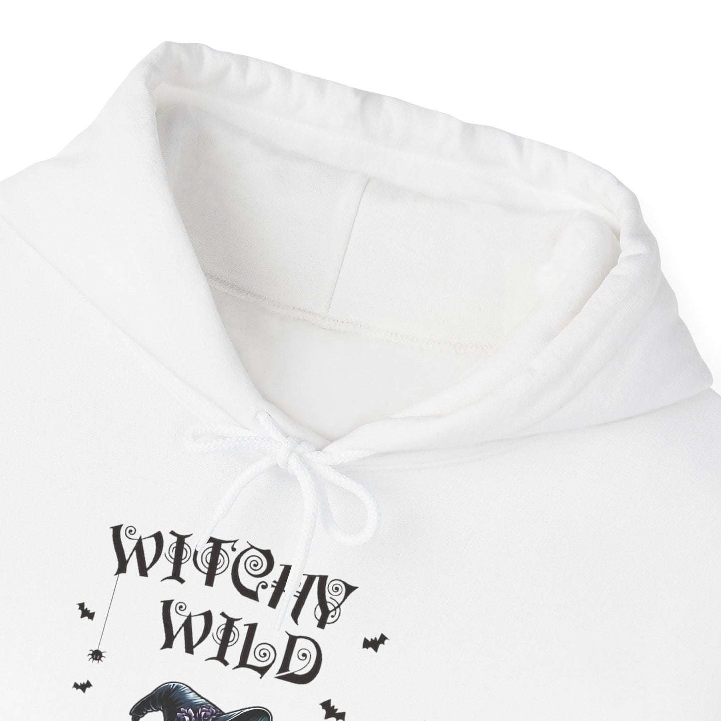 Witchy Wild & Free Skeleton w/ Diamond Jewel Hooded Sweatshirt
