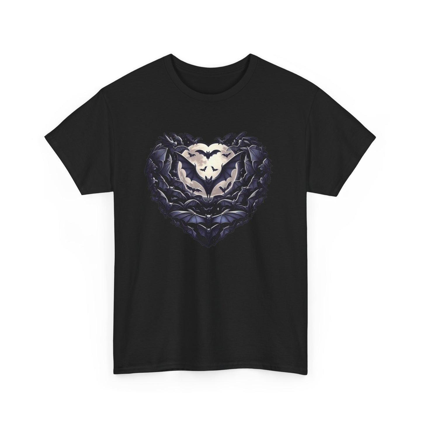 Bats Need Love Too w/ Full Moon Short Sleeve Shirt