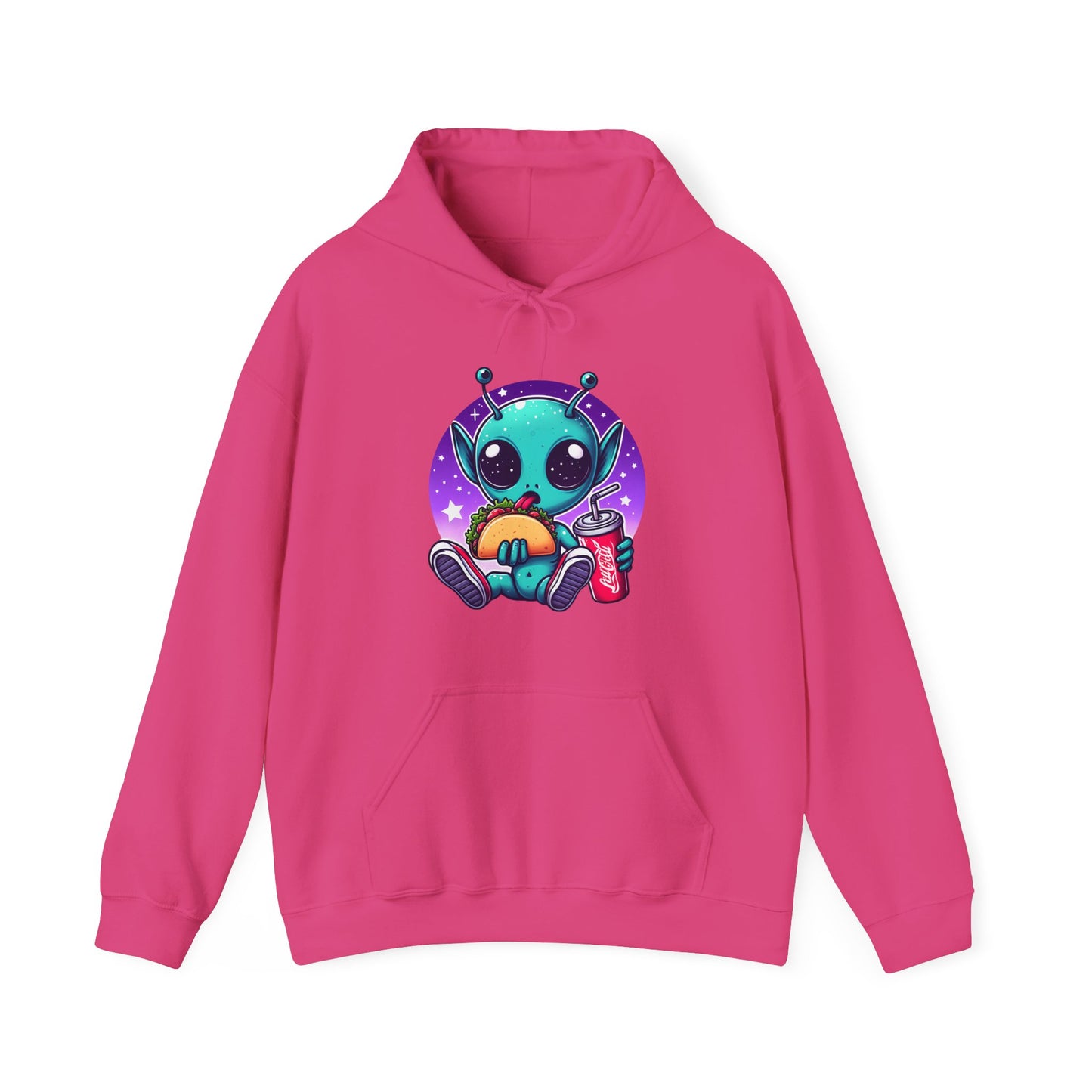 Extraterrestrial Taco Tuesday Hooded Sweatshirt