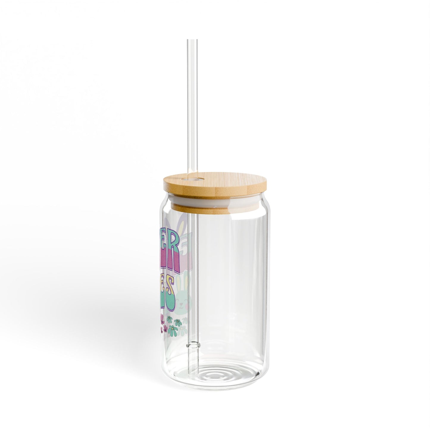 Easter Vibes Sipper Glass 16oz