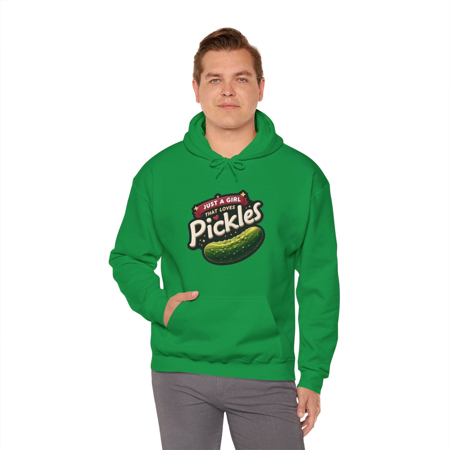 Just A Girl That Loves Pickles Hooded Sweatshirt