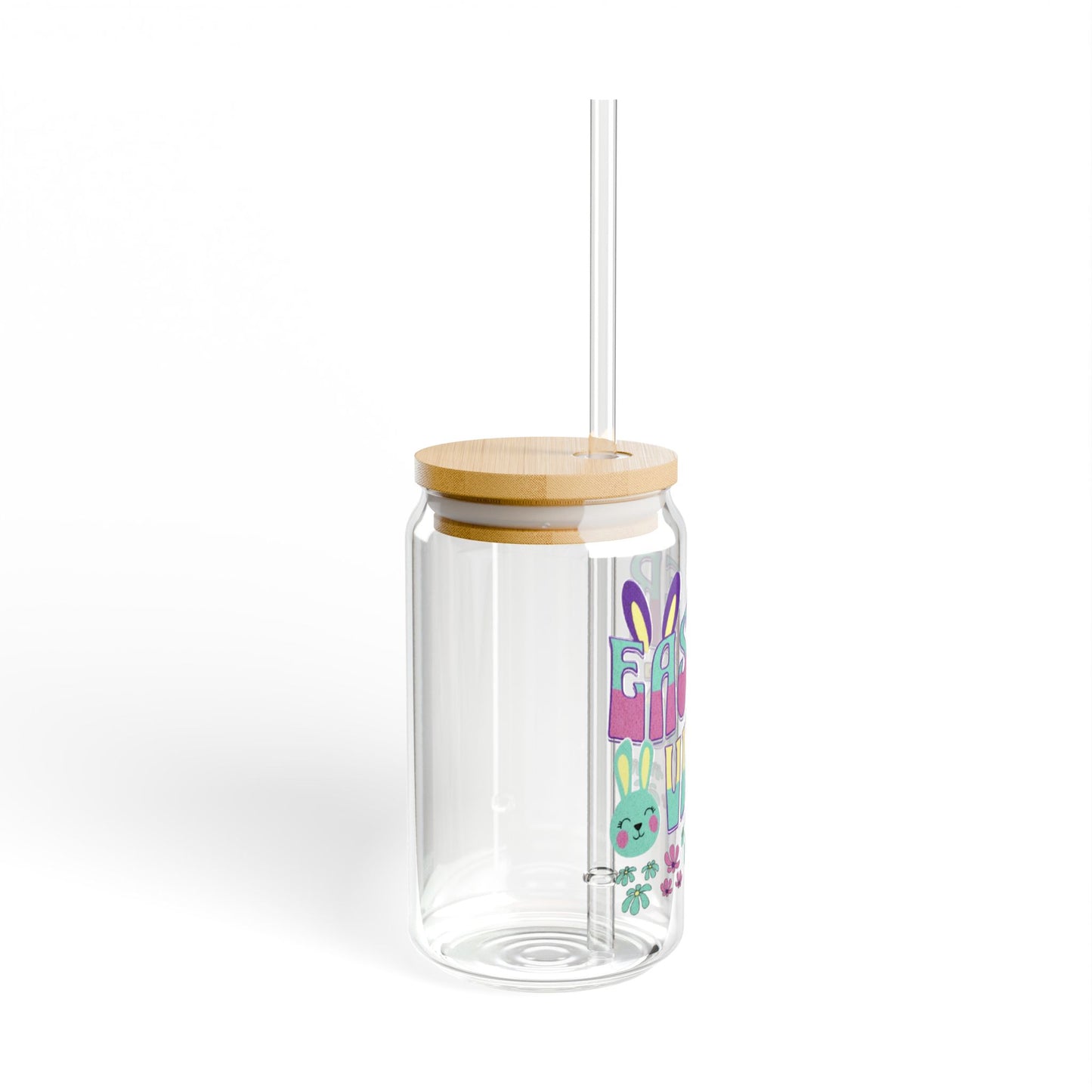 Easter Vibes Sipper Glass 16oz