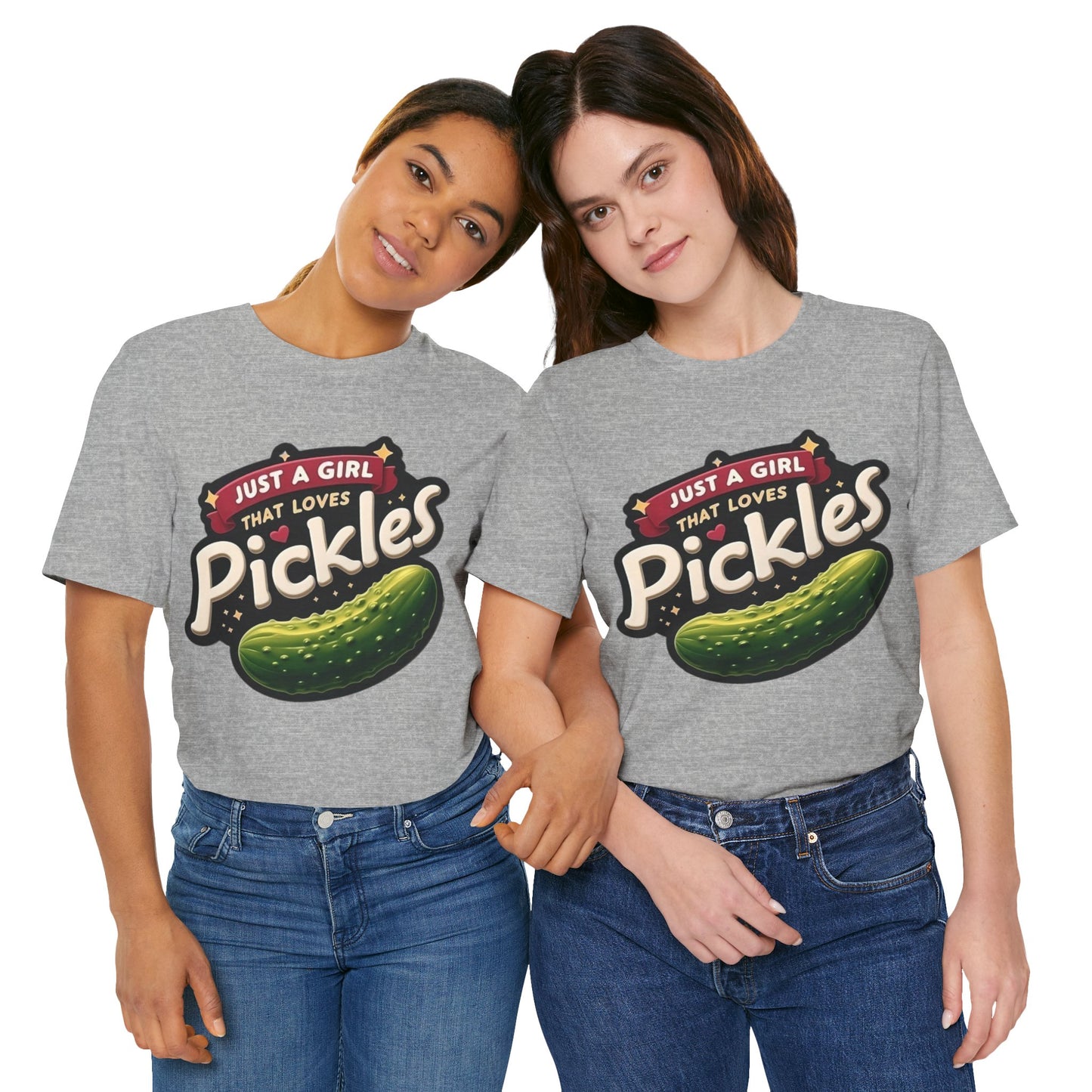 Just A Girl That Loves Pickles Short Sleeve Shirt
