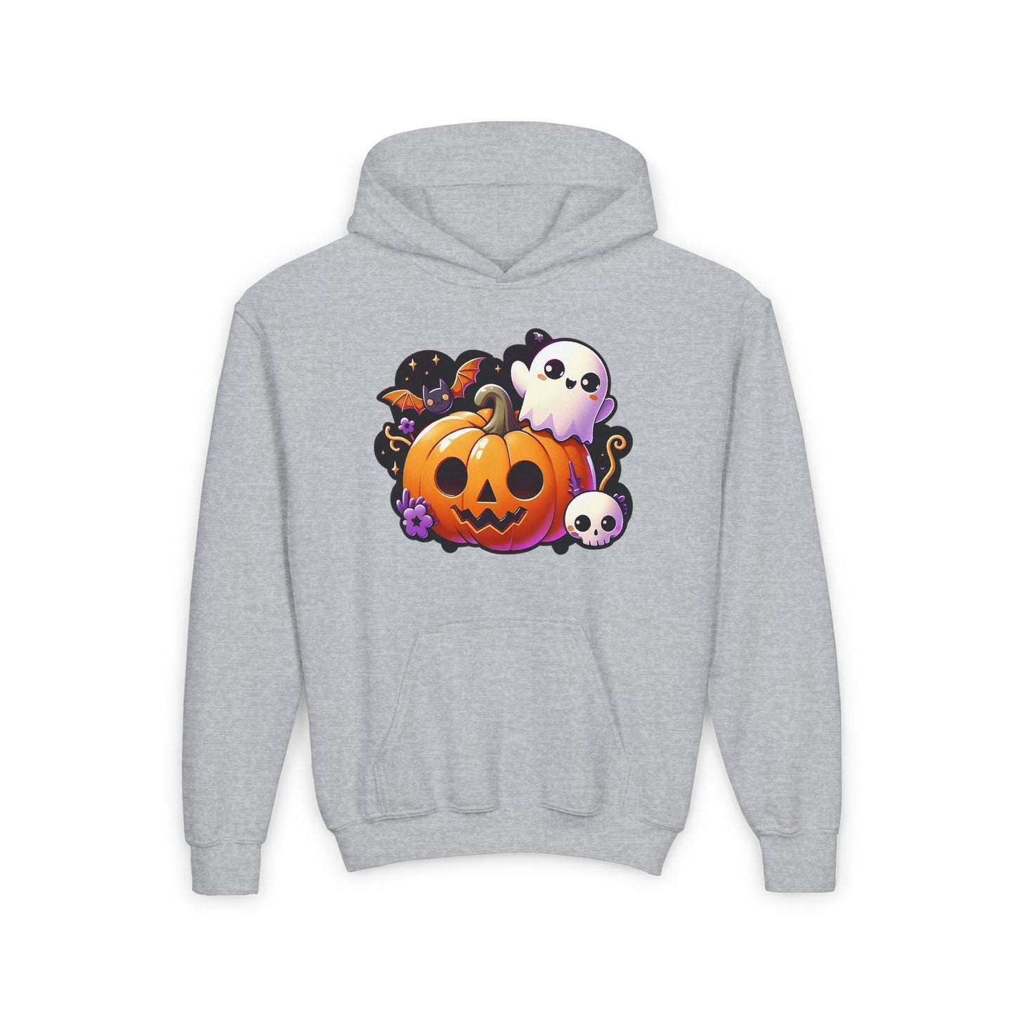 Cute Creatures of the Night Kids Hooded Sweatshirt