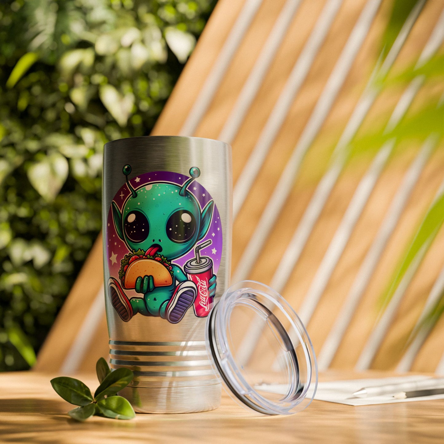 Extraterrestrial Taco Tuesday Stainless Steel Tumbler 20oz