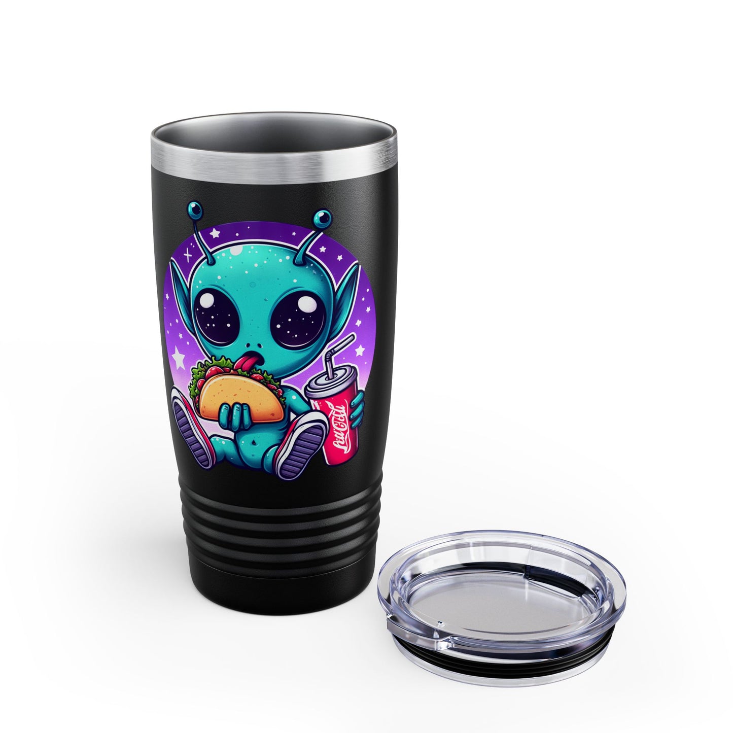 Extraterrestrial Taco Tuesday Stainless Steel Tumbler 20oz