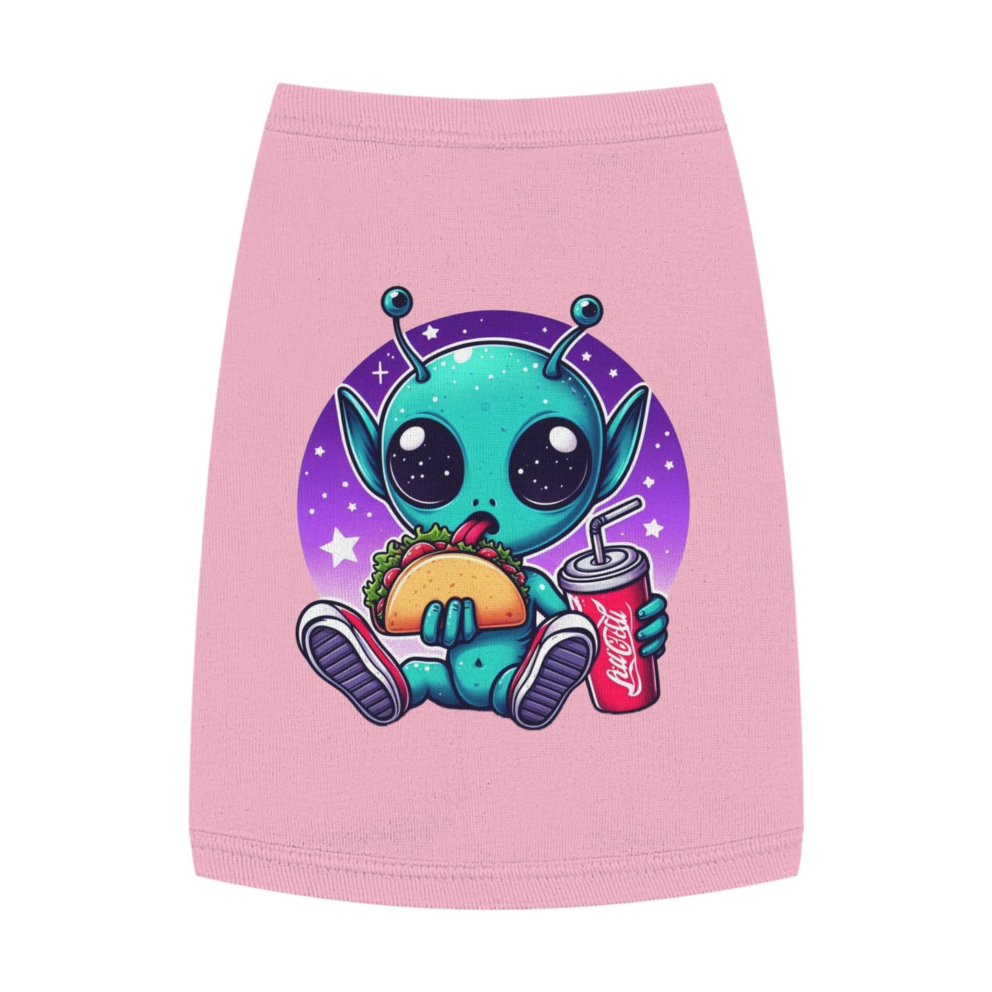 Extraterrestrial Taco Tuesday Pet Shirt