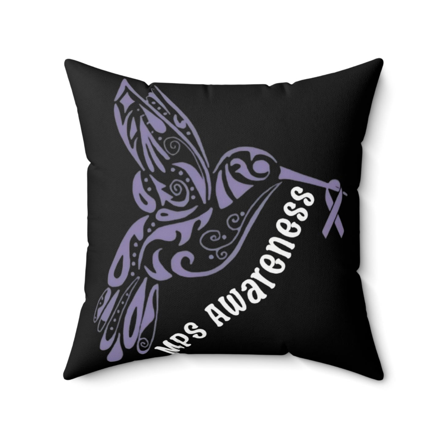 Hummingbird MPS Awareness Square Pillow