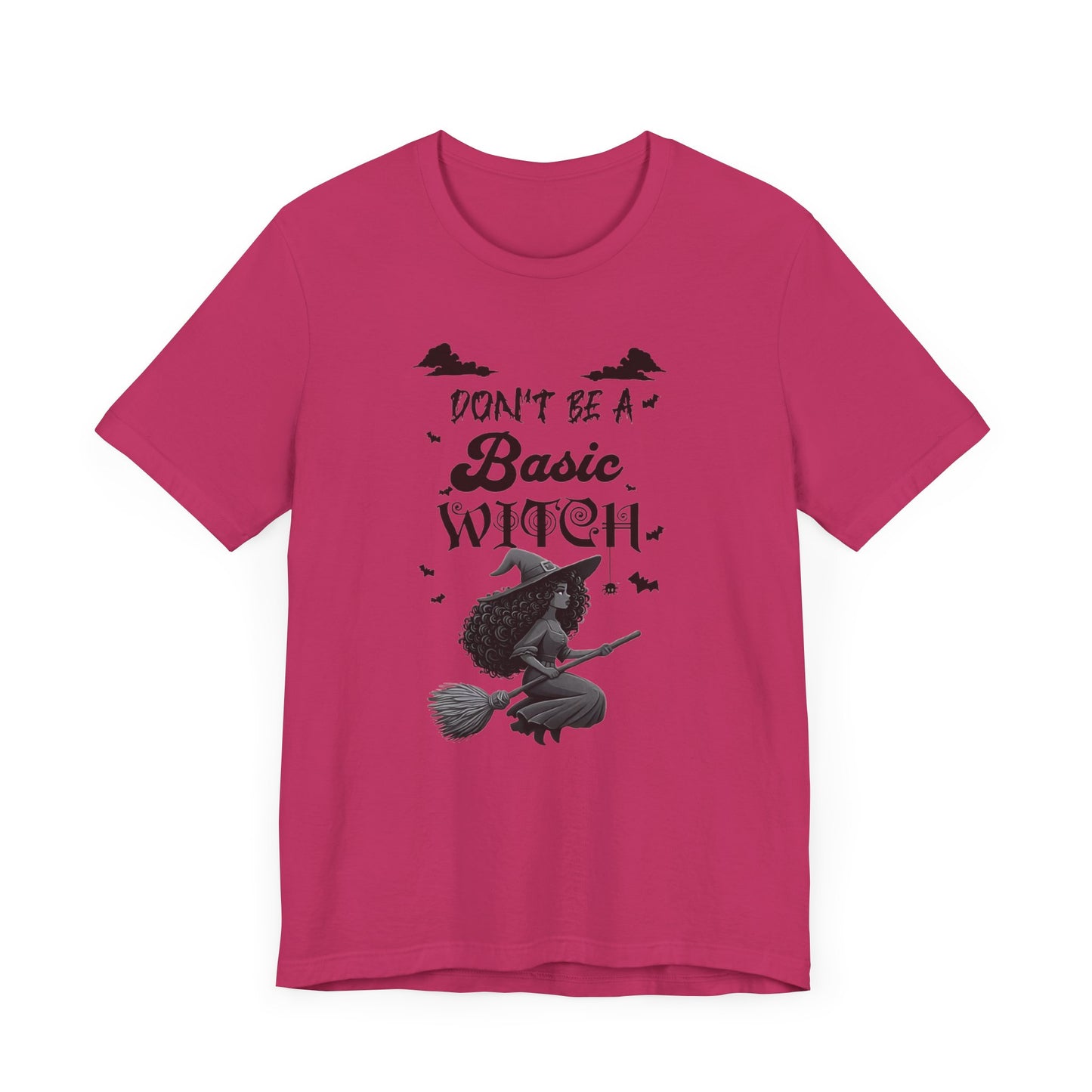 Not Your Basic Flying Witch Short Sleeve Shirt