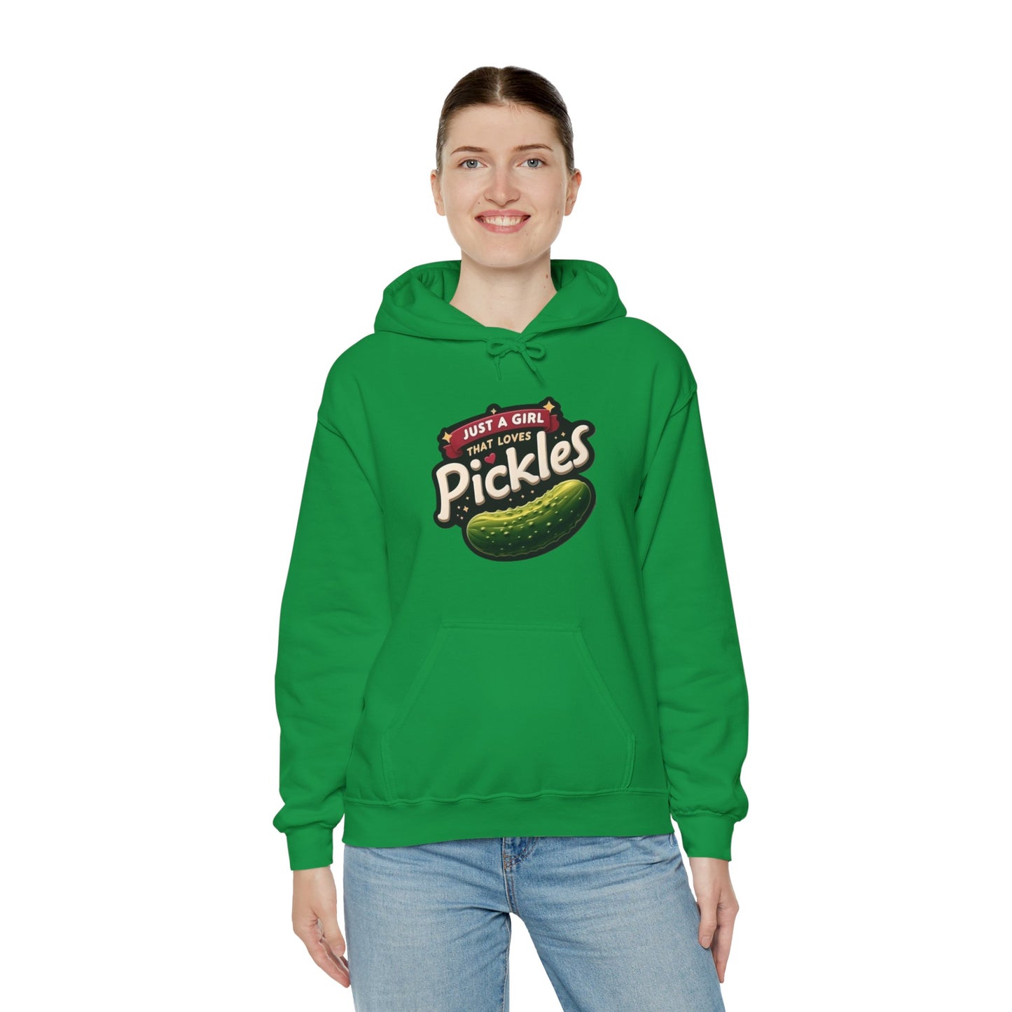 Just A Girl That Loves Pickles Hooded Sweatshirt
