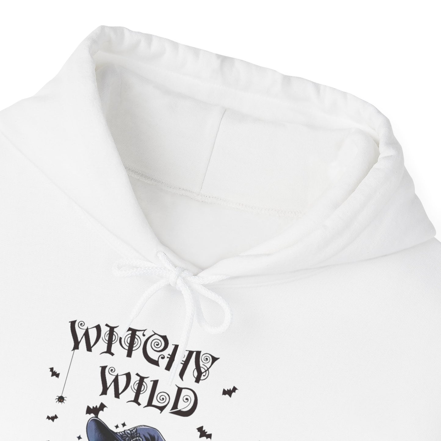 Witchy Wild & Free w/ Crystal Ball Hooded Sweatshirt