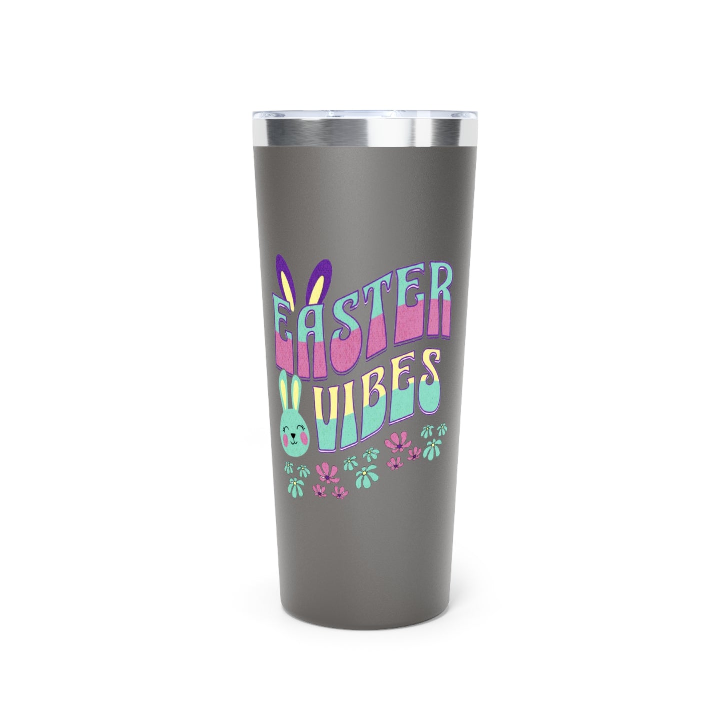 Easter Vibes Copper Vacuum Insulated Stainless Steel Tumbler 22oz