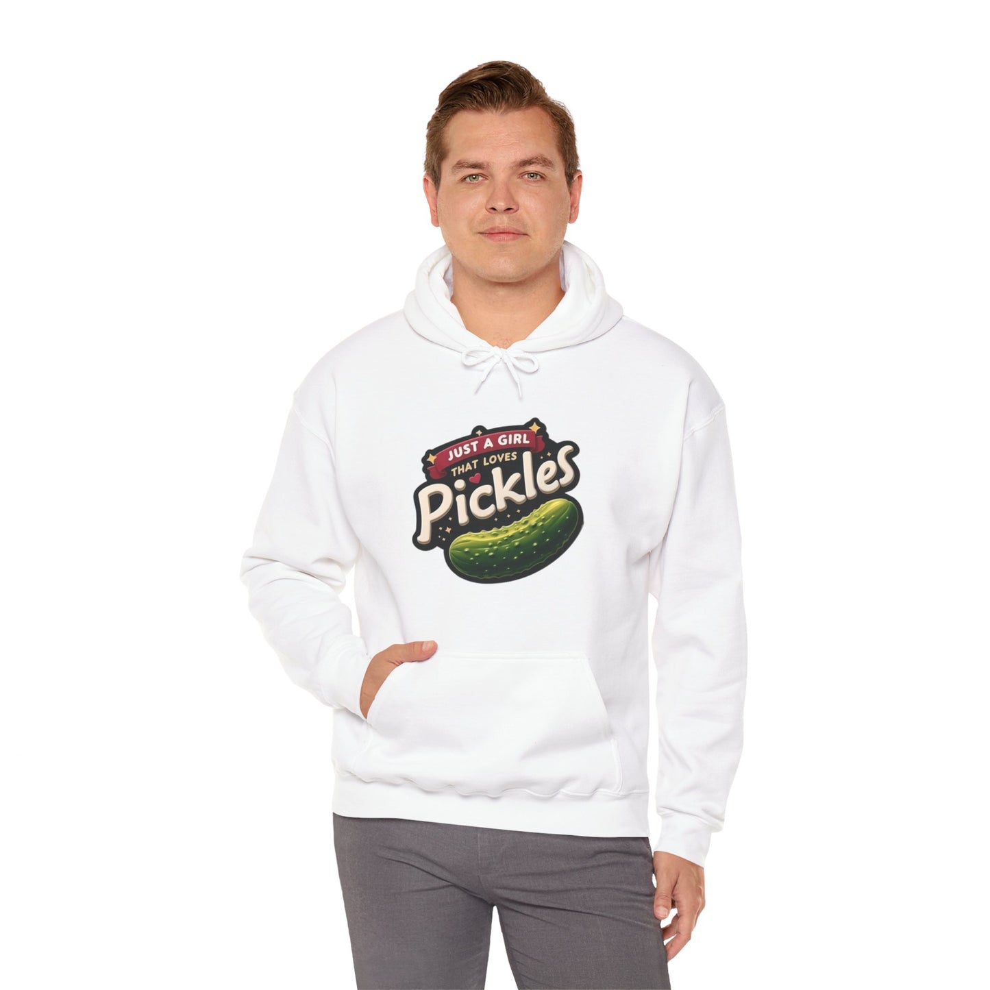 Just A Girl That Loves Pickles Hooded Sweatshirt