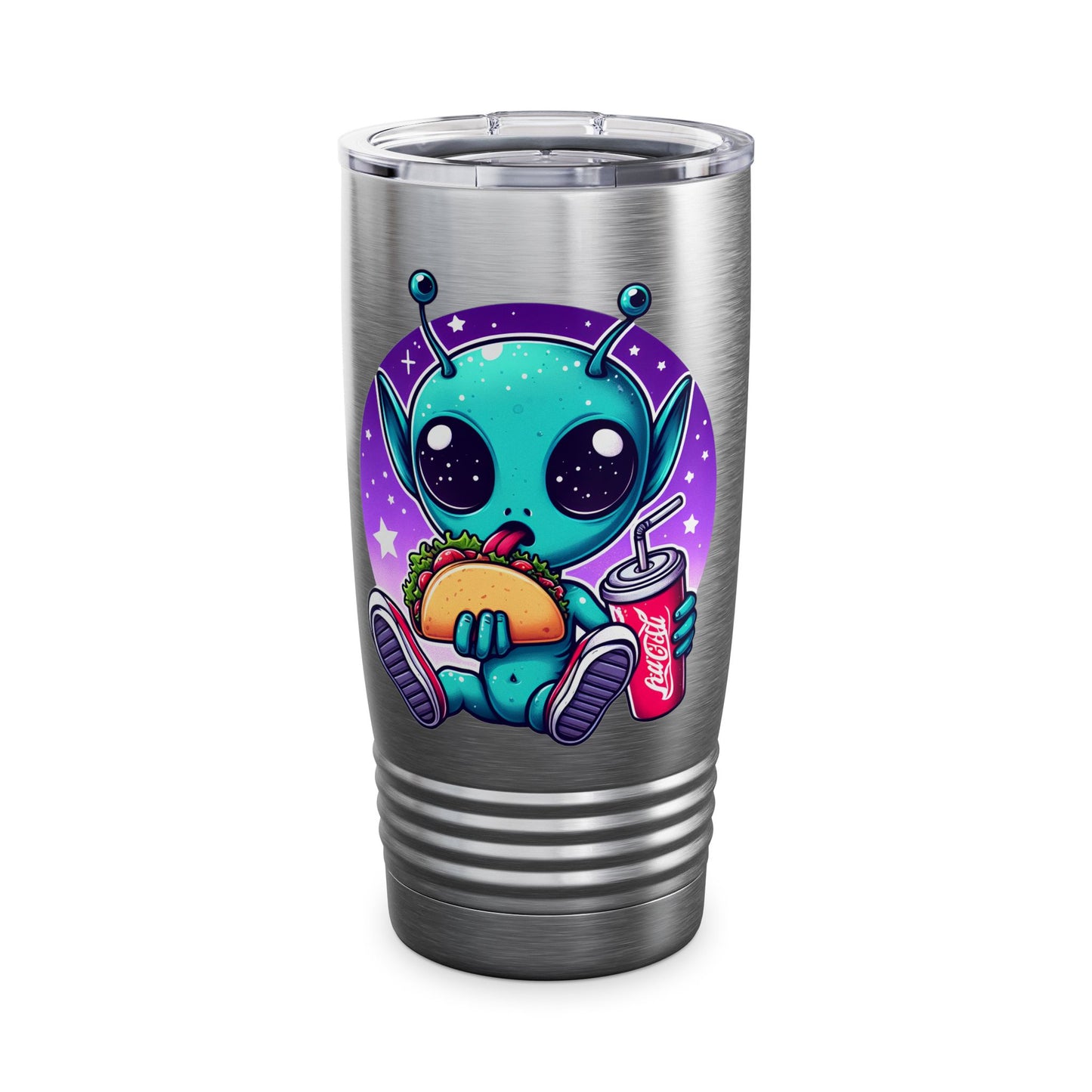 Extraterrestrial Taco Tuesday Stainless Steel Tumbler 20oz