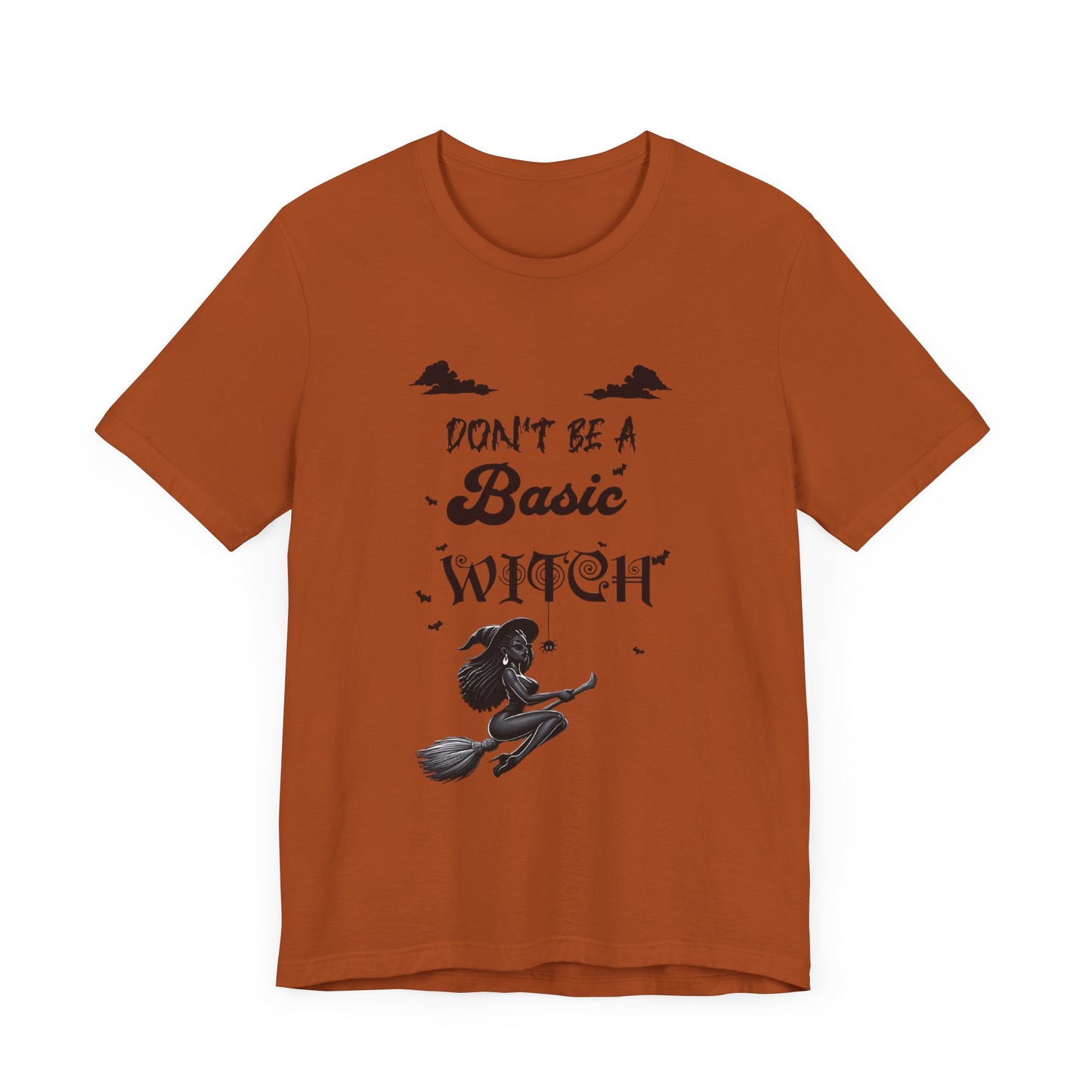 Not Your Basic Flying Witch Short Sleeve Shirt