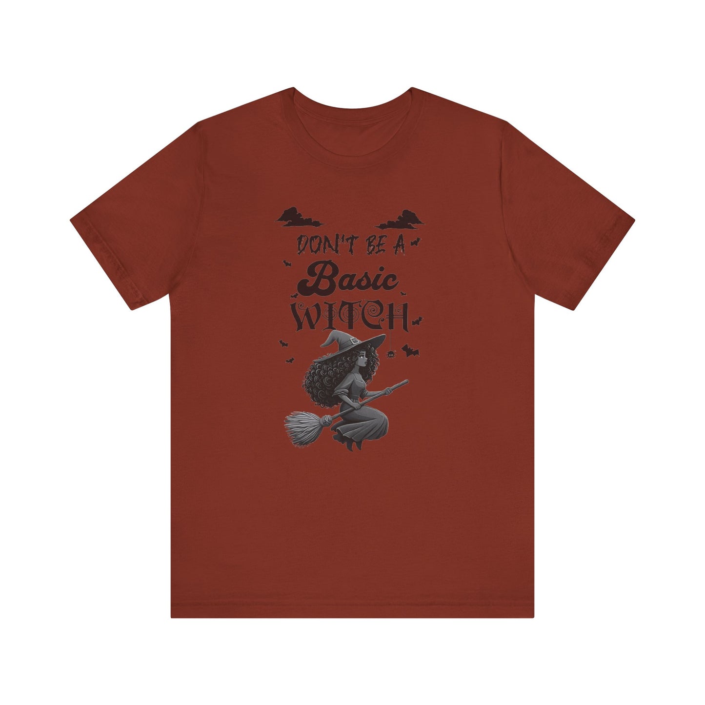 Not Your Basic Flying Witch Short Sleeve Shirt