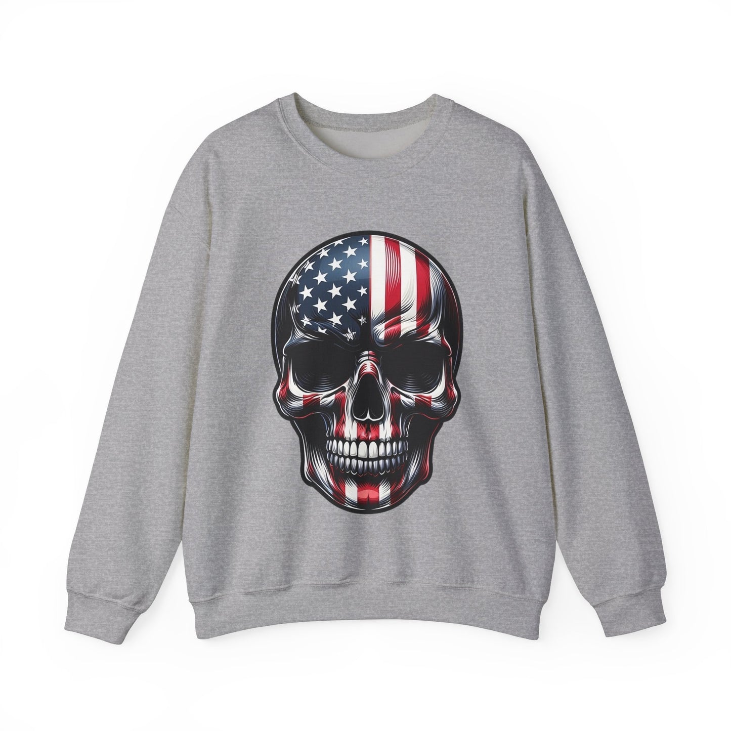 Skull, Stars and Stripes Sweatshirt