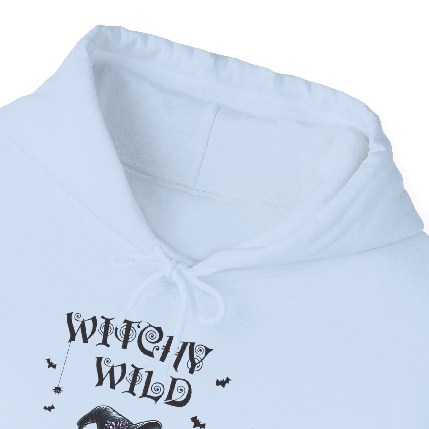 Witchy Wild & Free Skeleton w/ Diamond Jewel Hooded Sweatshirt
