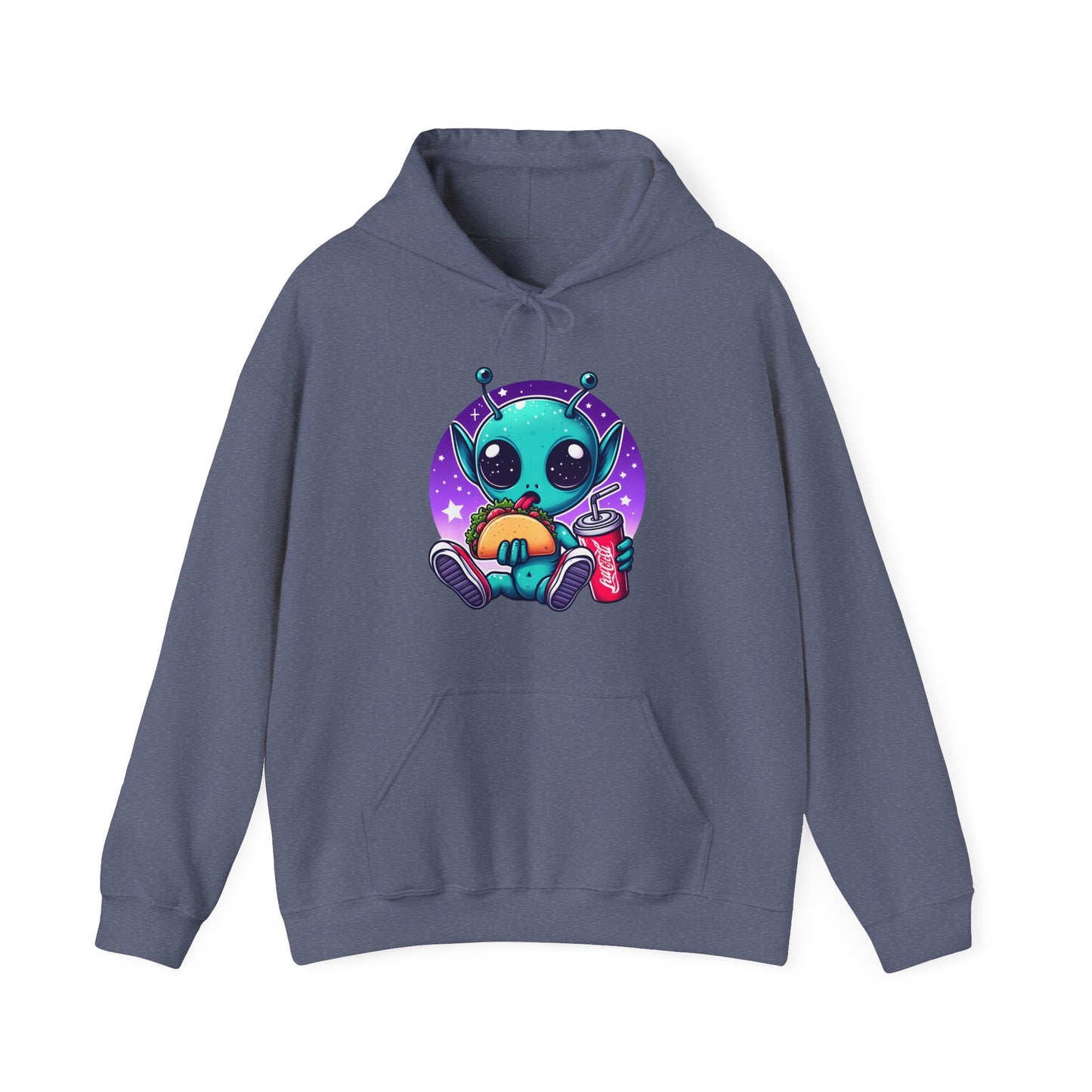 Extraterrestrial Taco Tuesday Hooded Sweatshirt