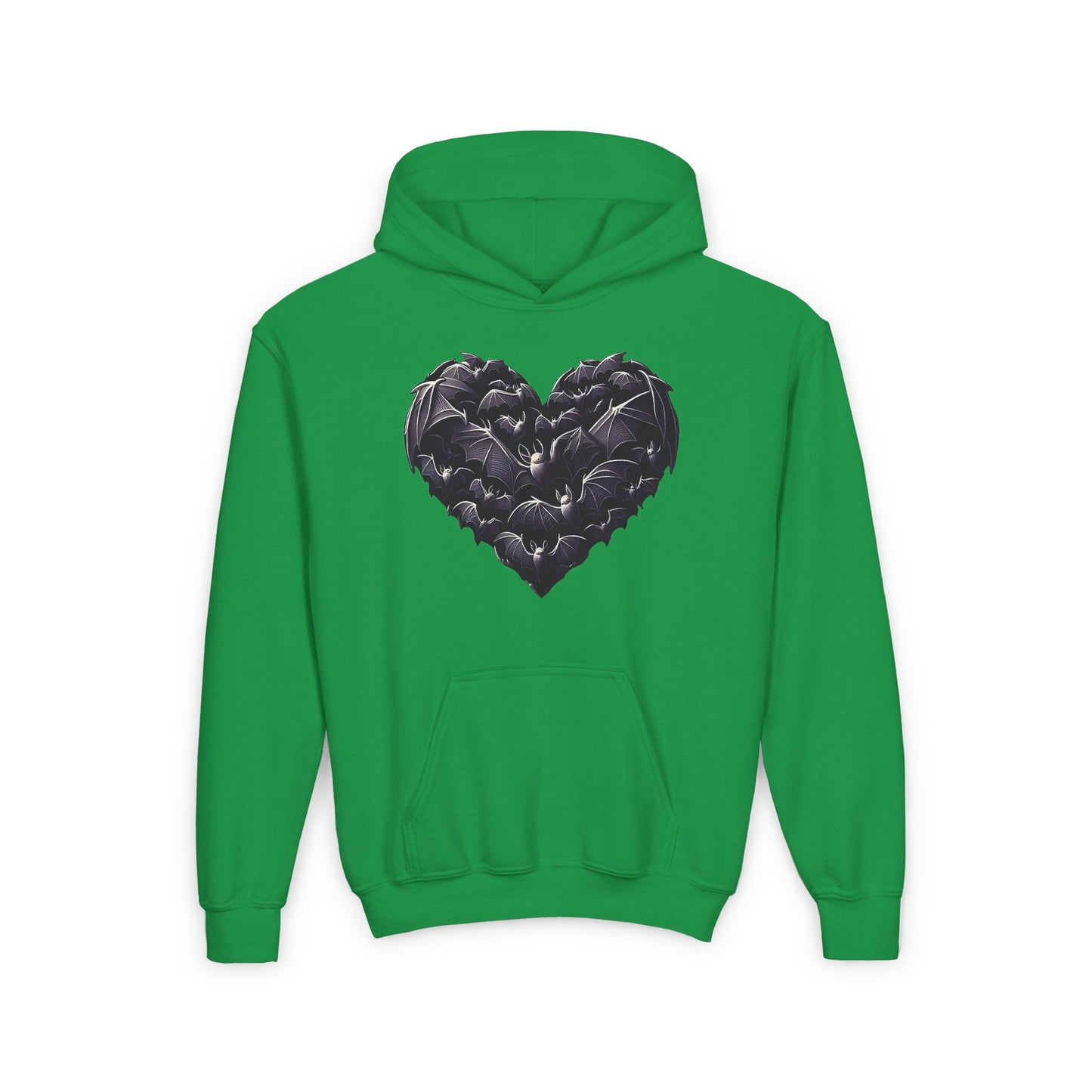 Bats Need Love Too Kids Hooded Sweatshirt