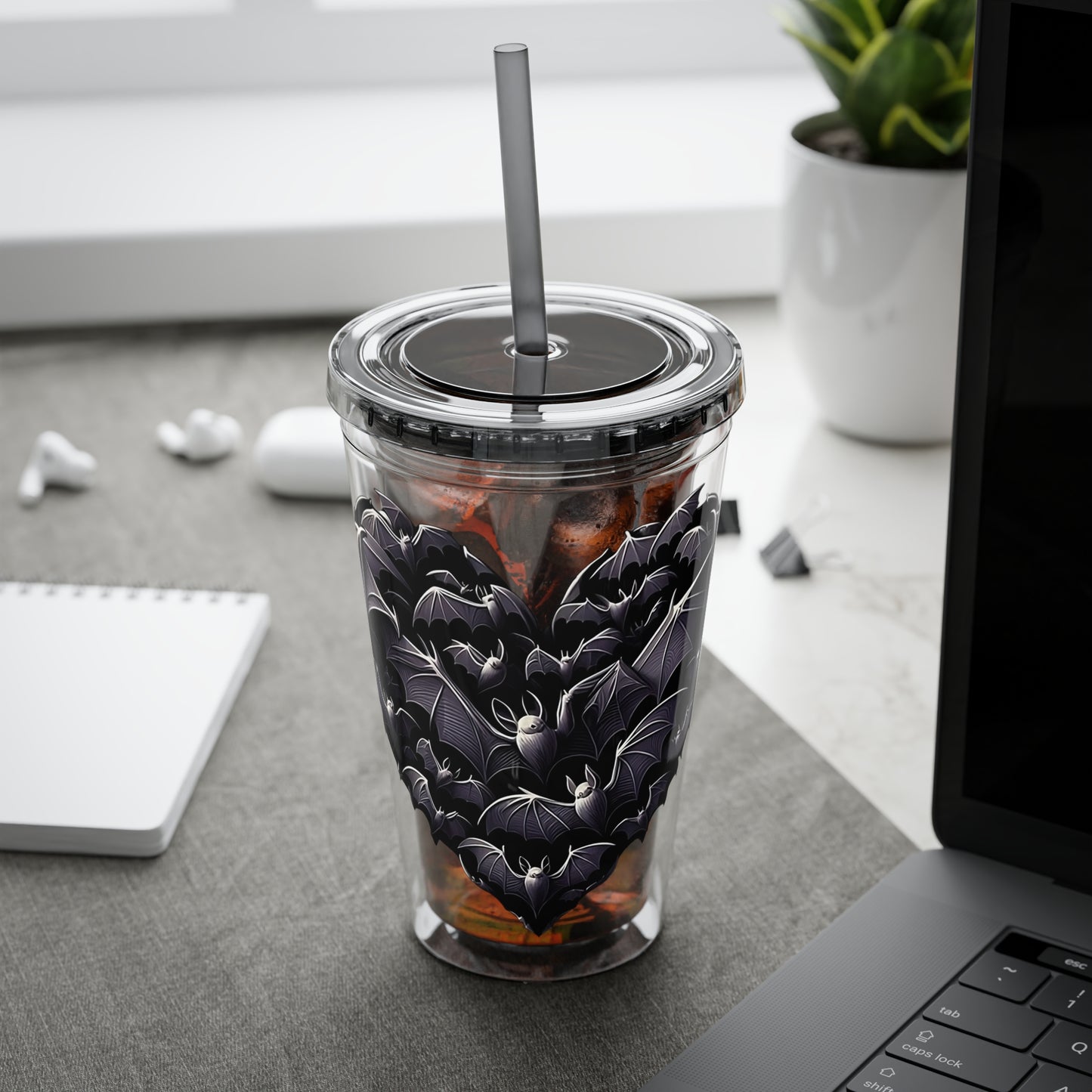 Bats Need Love Too Acrylic Tumbler 16oz