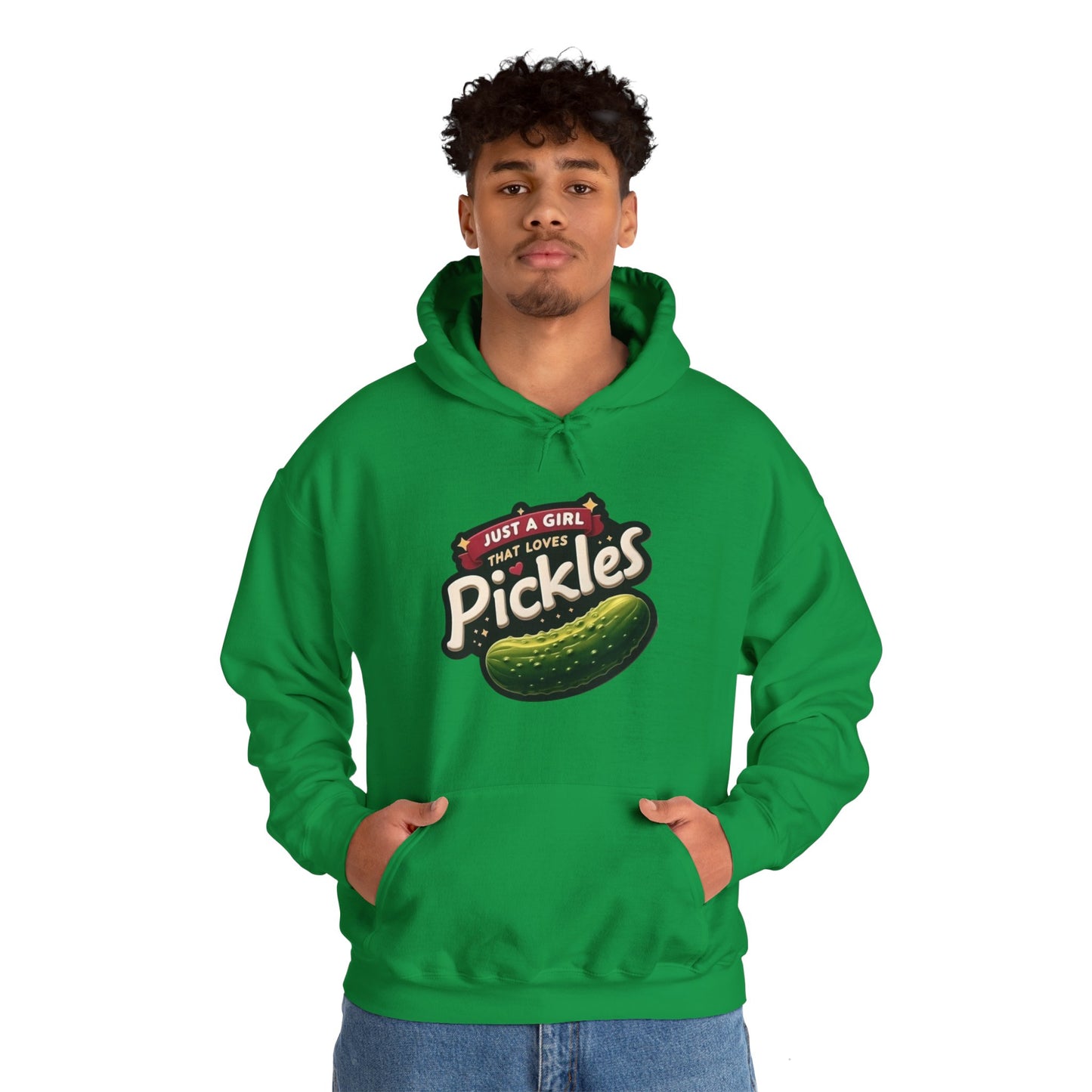 Just A Girl That Loves Pickles Hooded Sweatshirt