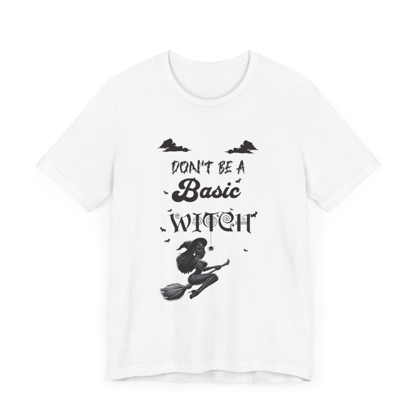 Not Your Basic Flying Witch Short Sleeve Shirt