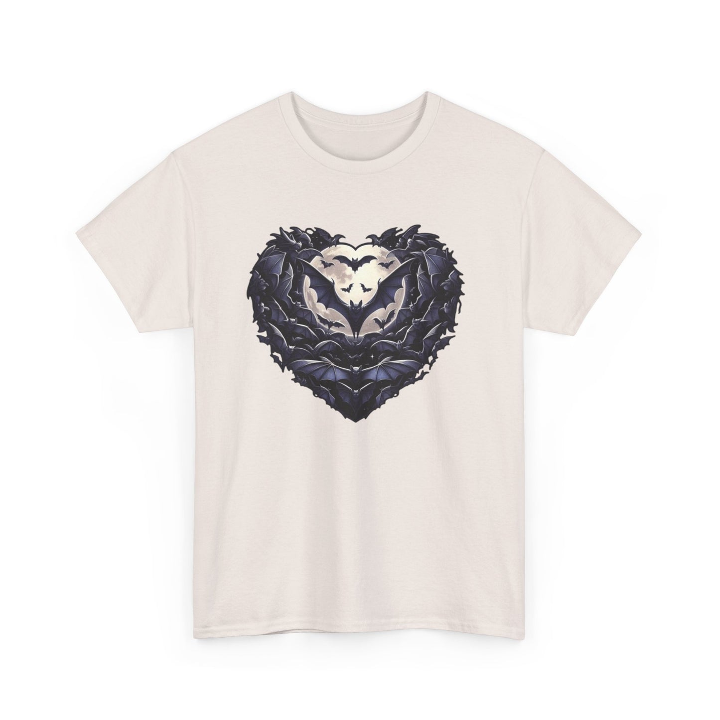 Bats Need Love Too w/ Full Moon Short Sleeve Shirt