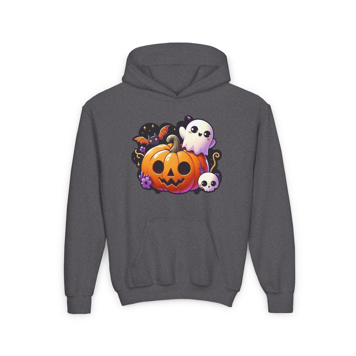 Cute Creatures of the Night Kids Hooded Sweatshirt