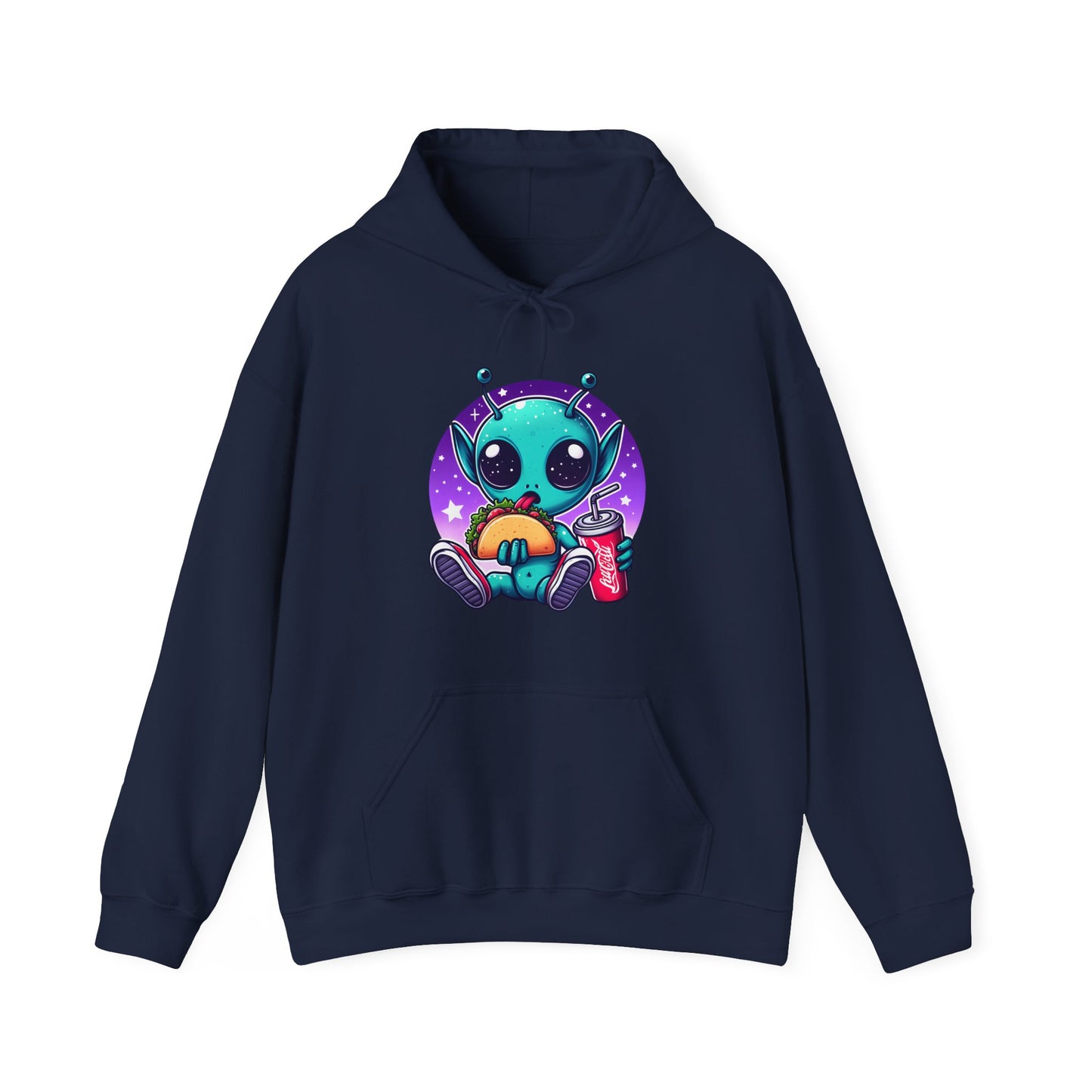 Extraterrestrial Taco Tuesday Hooded Sweatshirt