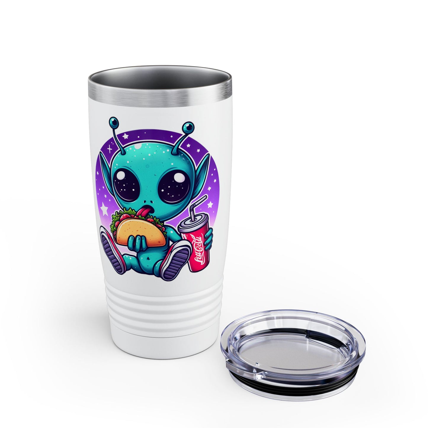 Extraterrestrial Taco Tuesday Stainless Steel Tumbler 20oz