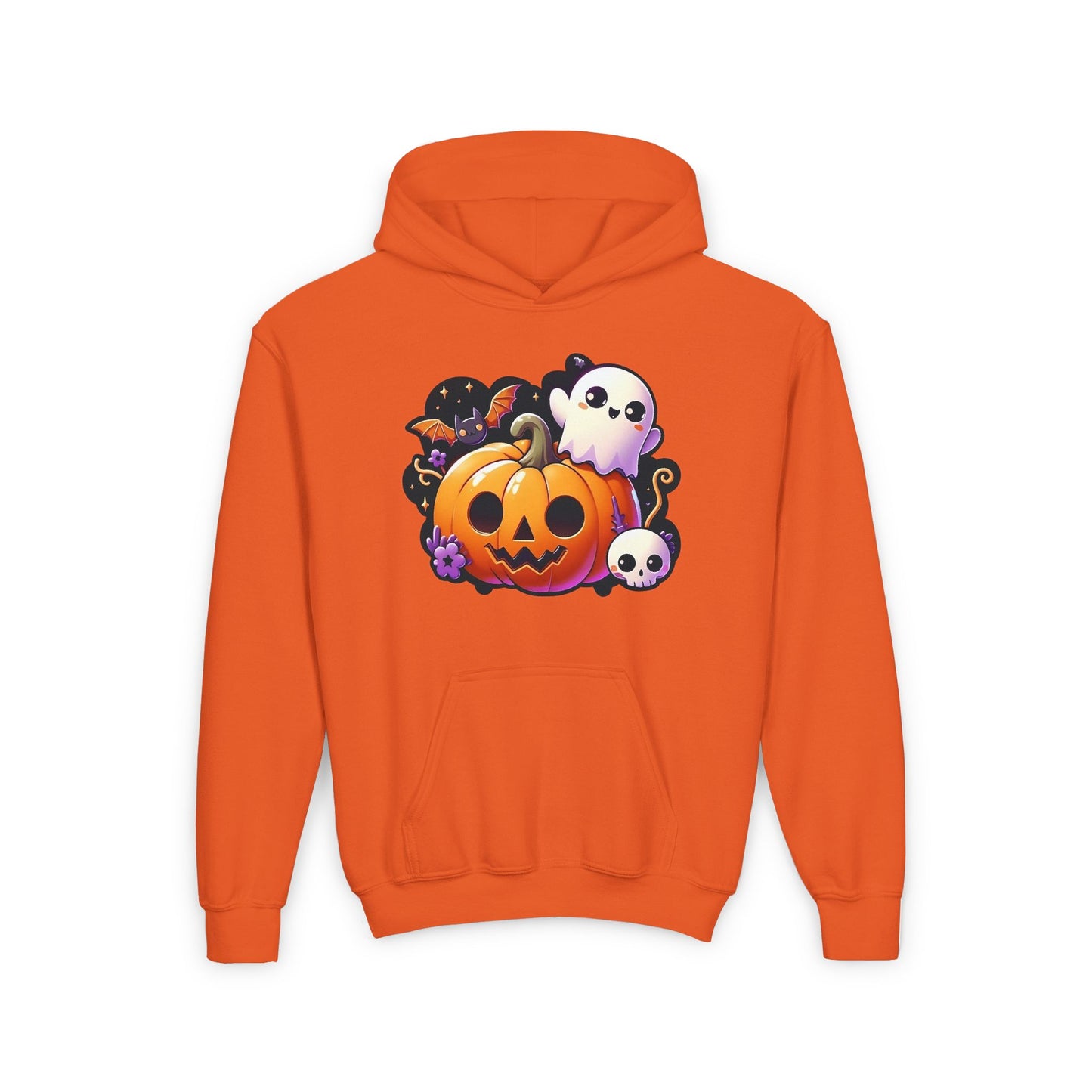 Cute Creatures of the Night Kids Hooded Sweatshirt