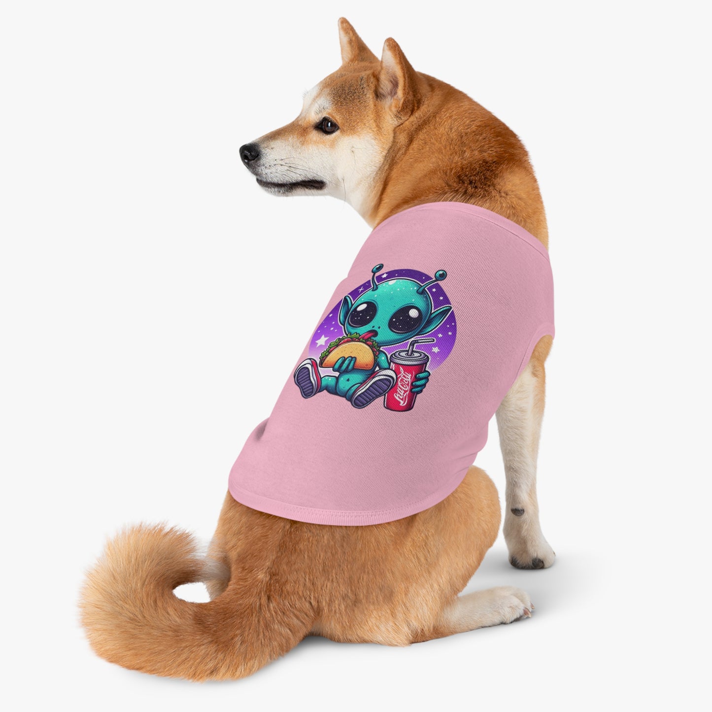 Extraterrestrial Taco Tuesday Pet Shirt