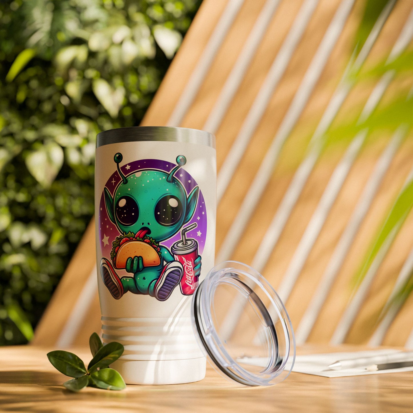 Extraterrestrial Taco Tuesday Stainless Steel Tumbler 20oz