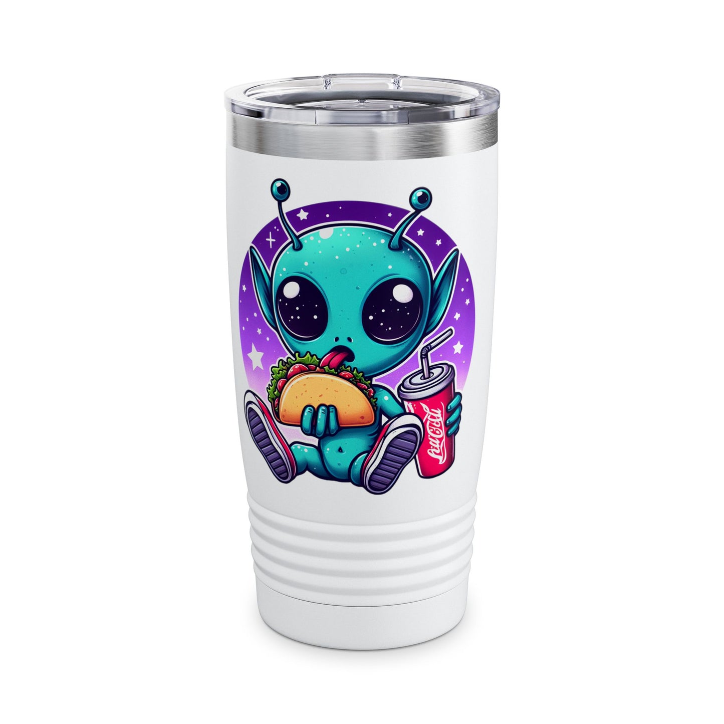 Extraterrestrial Taco Tuesday Stainless Steel Tumbler 20oz