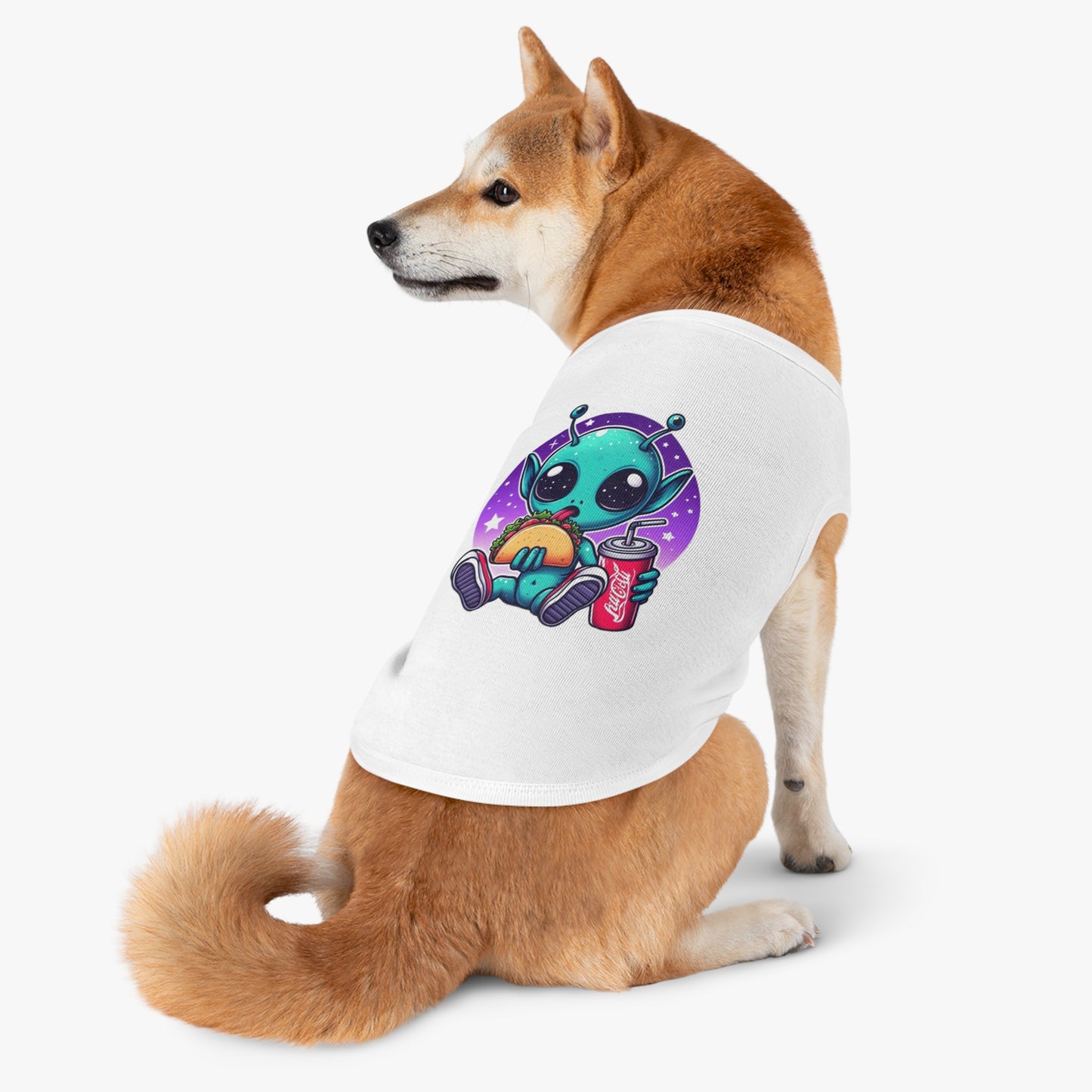 Extraterrestrial Taco Tuesday Pet Shirt