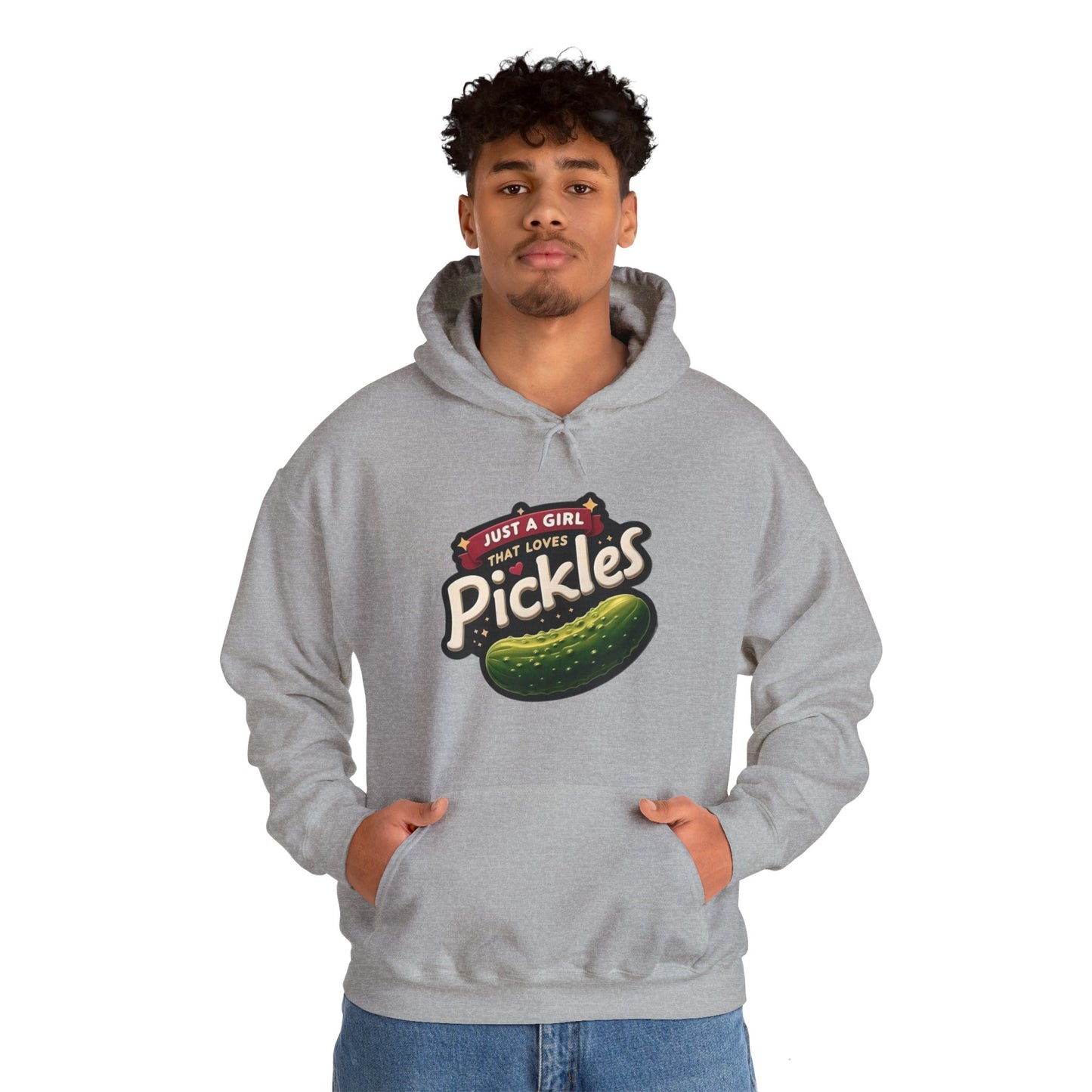 Just A Girl That Loves Pickles Hooded Sweatshirt