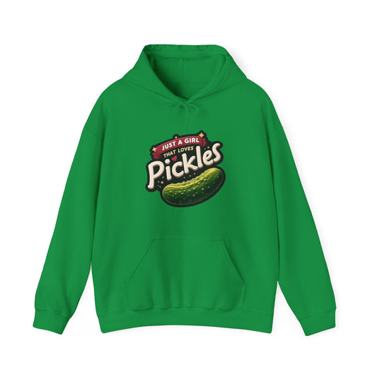 Just A Girl That Loves Pickles Hooded Sweatshirt