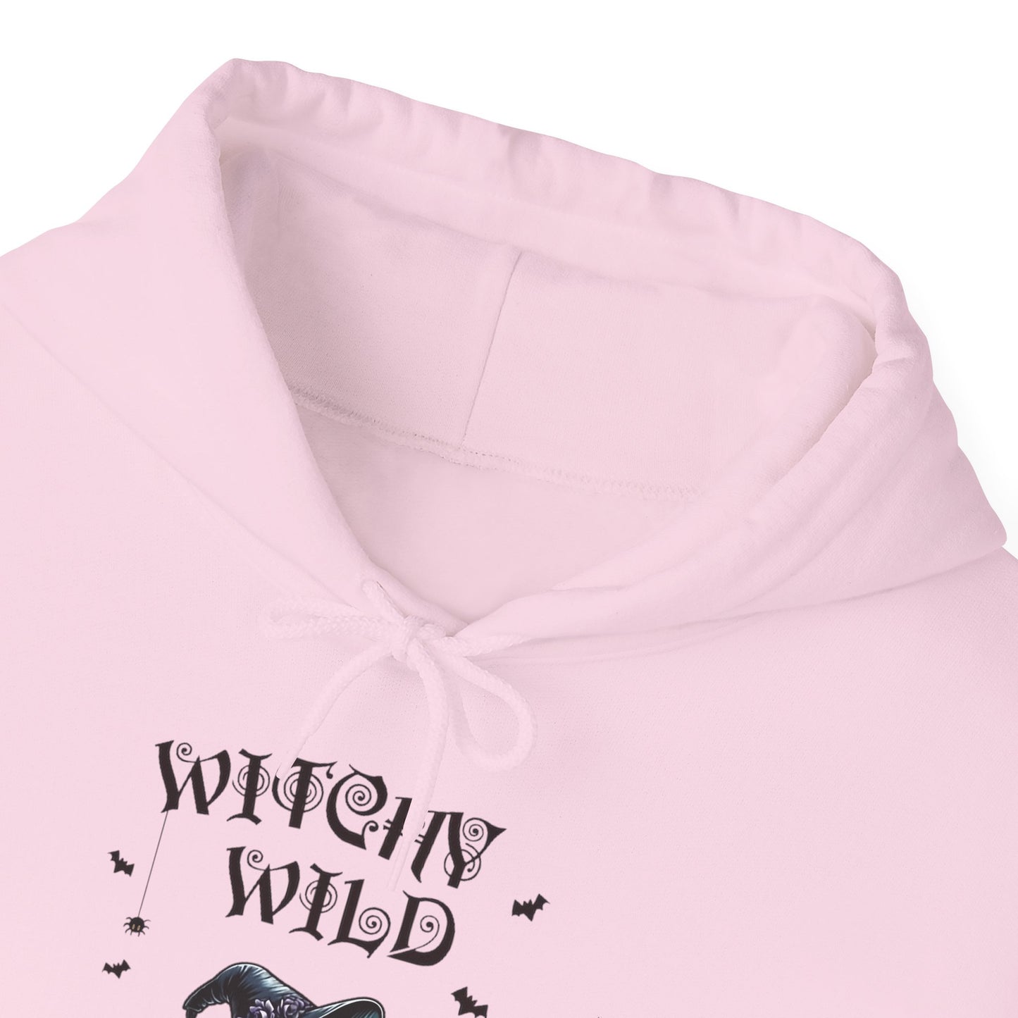 Witchy Wild & Free Skeleton w/ Diamond Jewel Hooded Sweatshirt