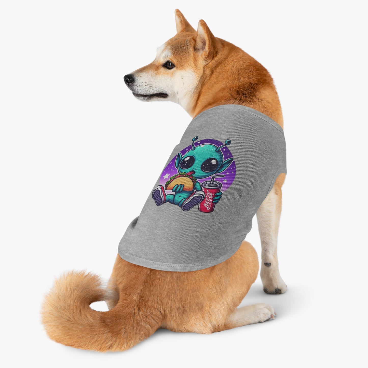 Extraterrestrial Taco Tuesday Pet Shirt