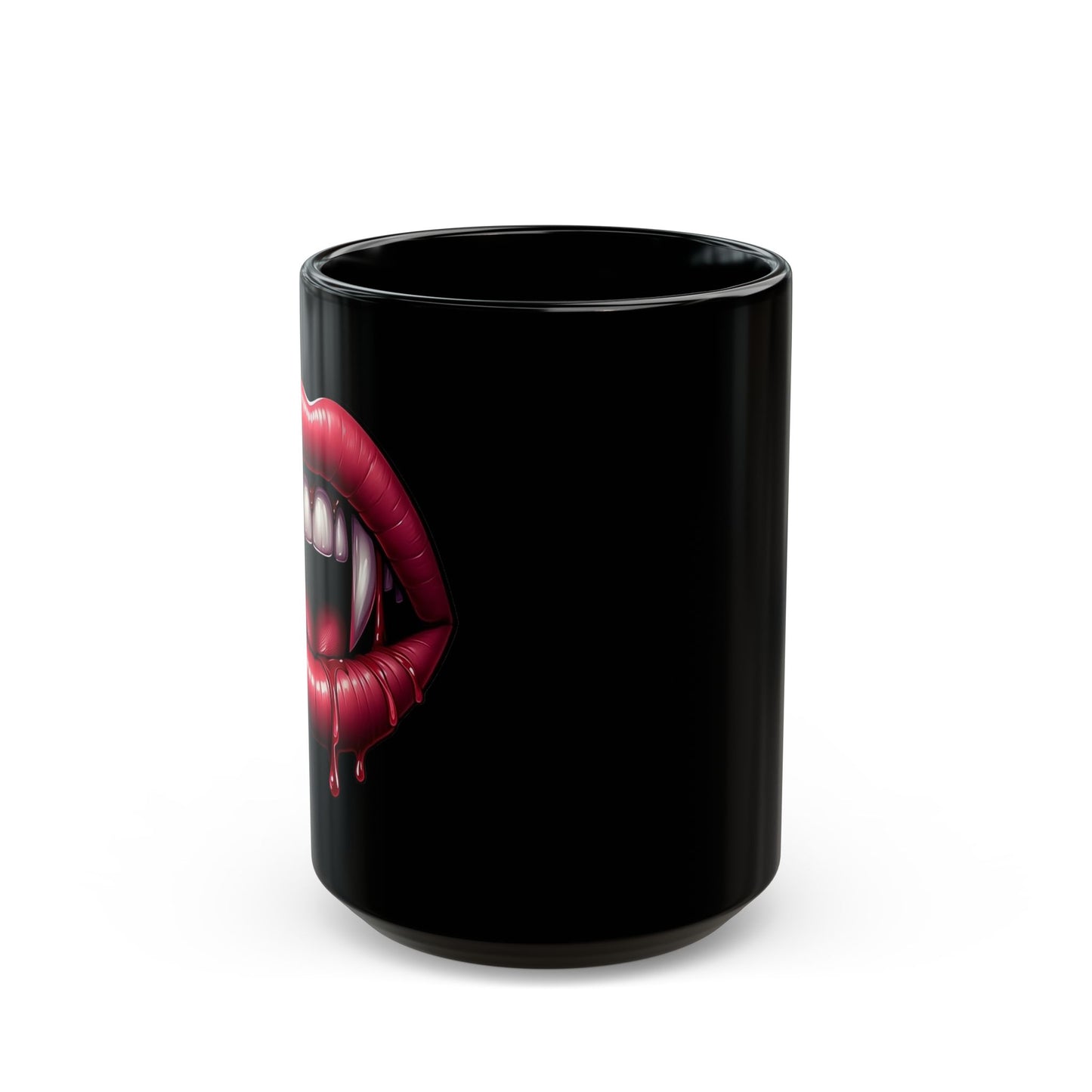 Bloody Vampire Teeth Ceramic Mug (11oz & 15oz)